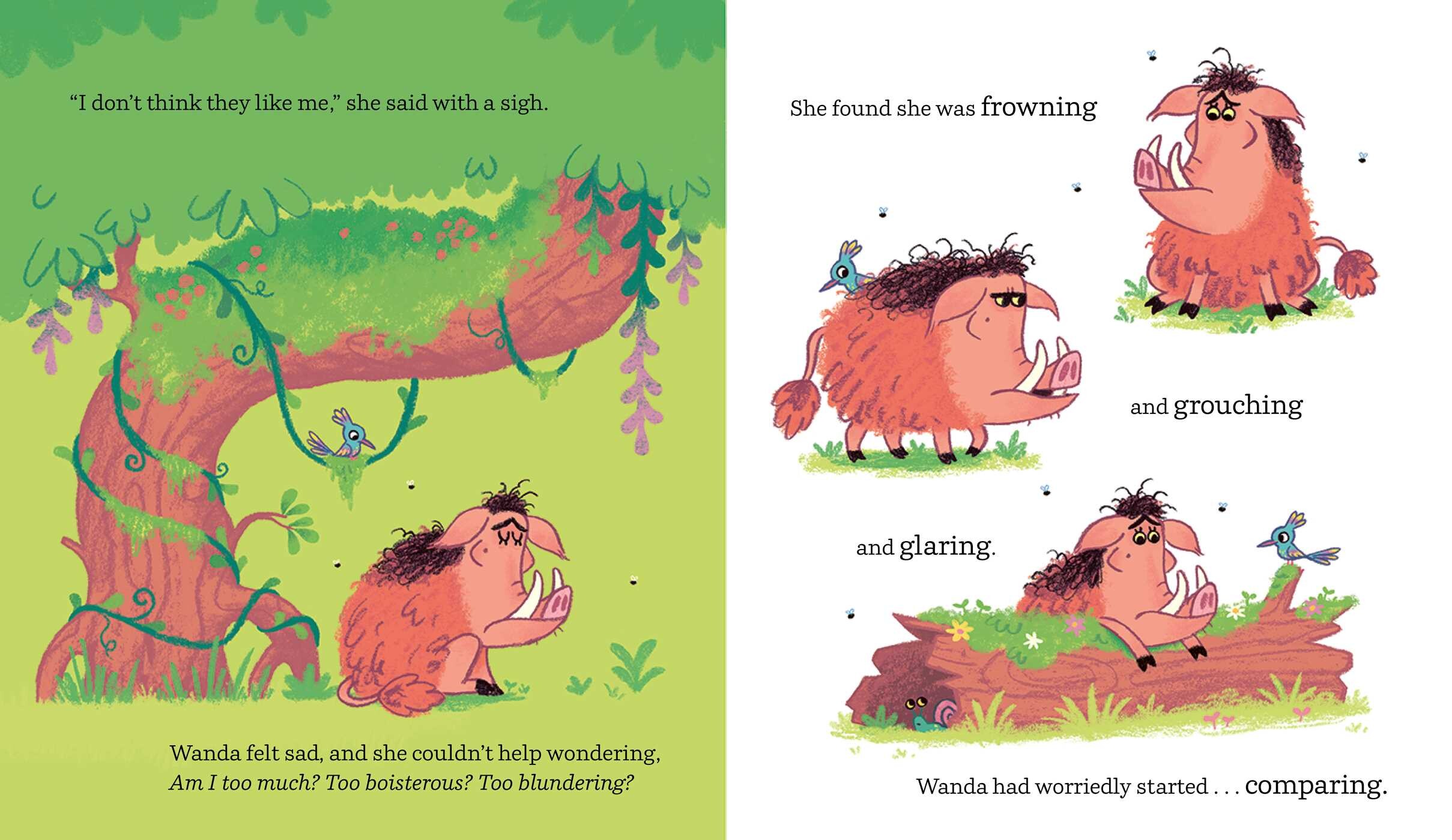 Wanda the Warthog Who Worried