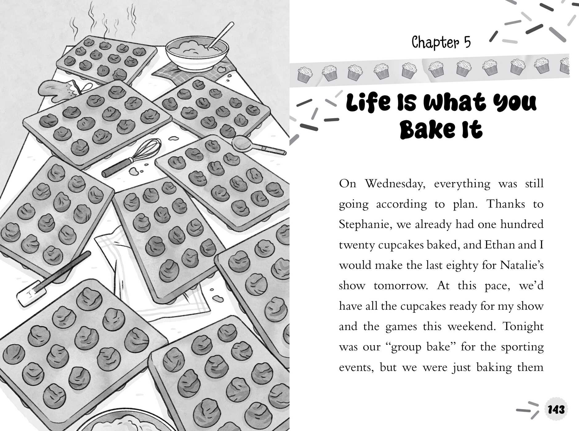 4 Cupcake-Filled Chapter Books in 1!