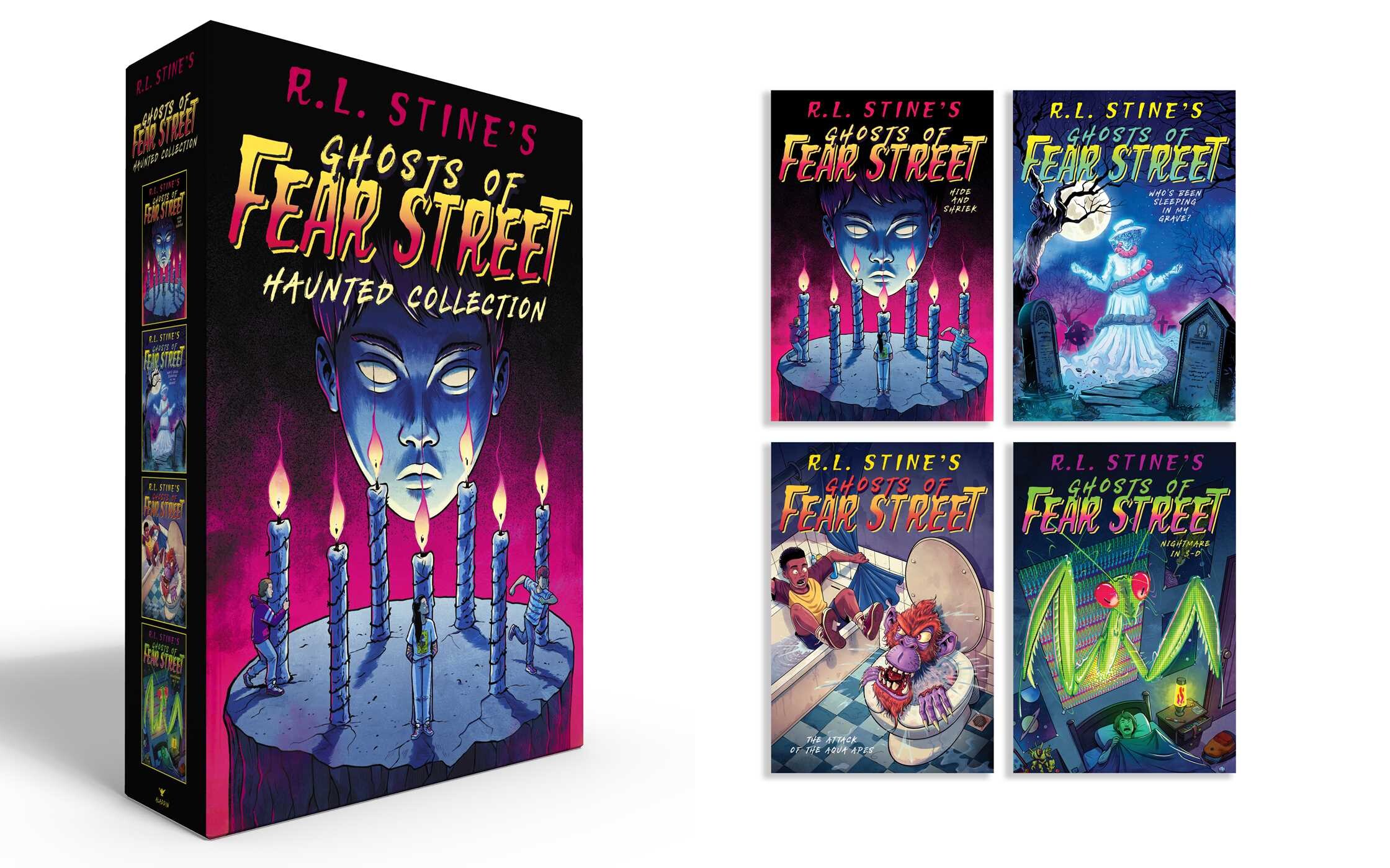 R.L. Stine's Ghosts of Fear Street Haunted Collection (Boxed Set)