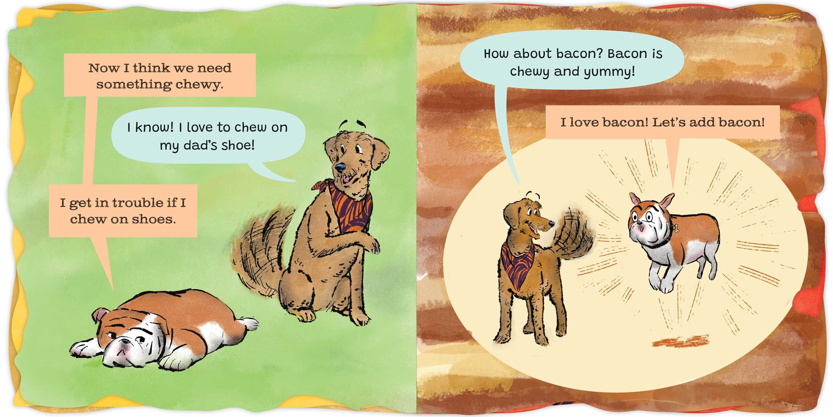 Elvis & Romeo Make a Sandwich