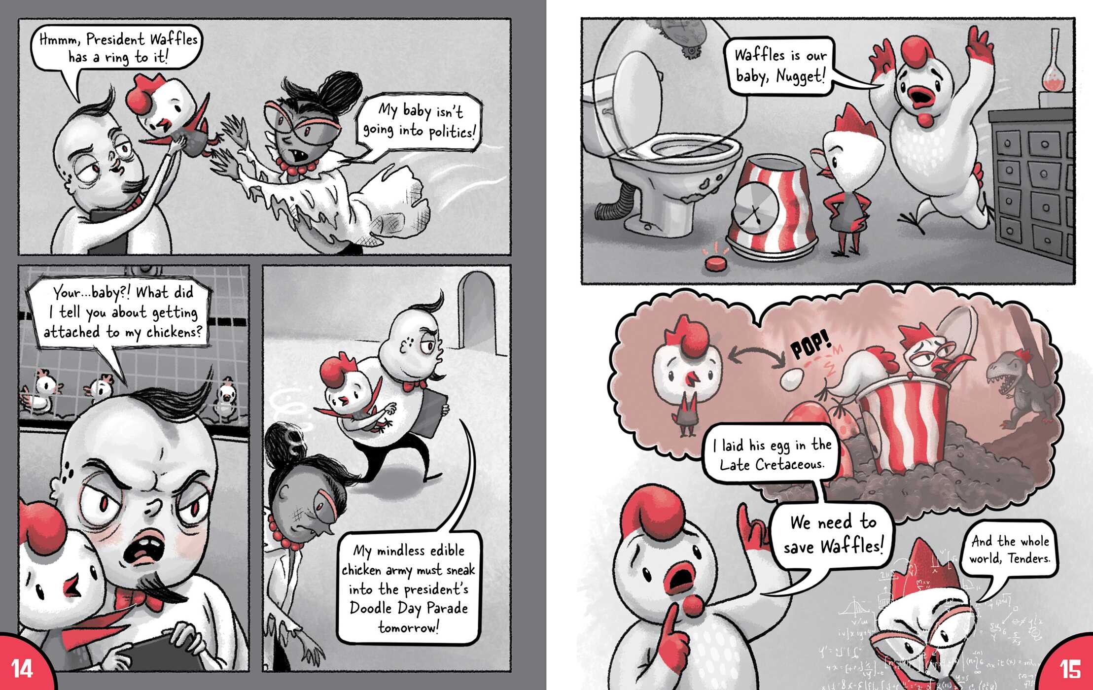 Nugget and Tenders's Eggcellent Adventure