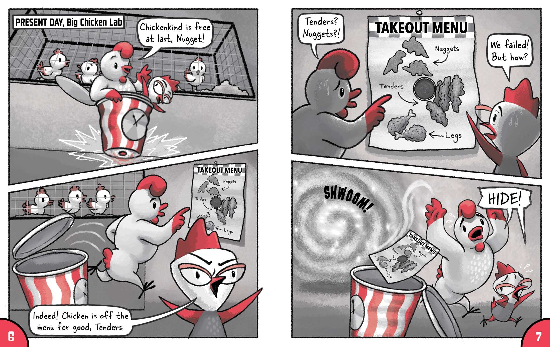 Nugget and Tenders's Eggcellent Adventure