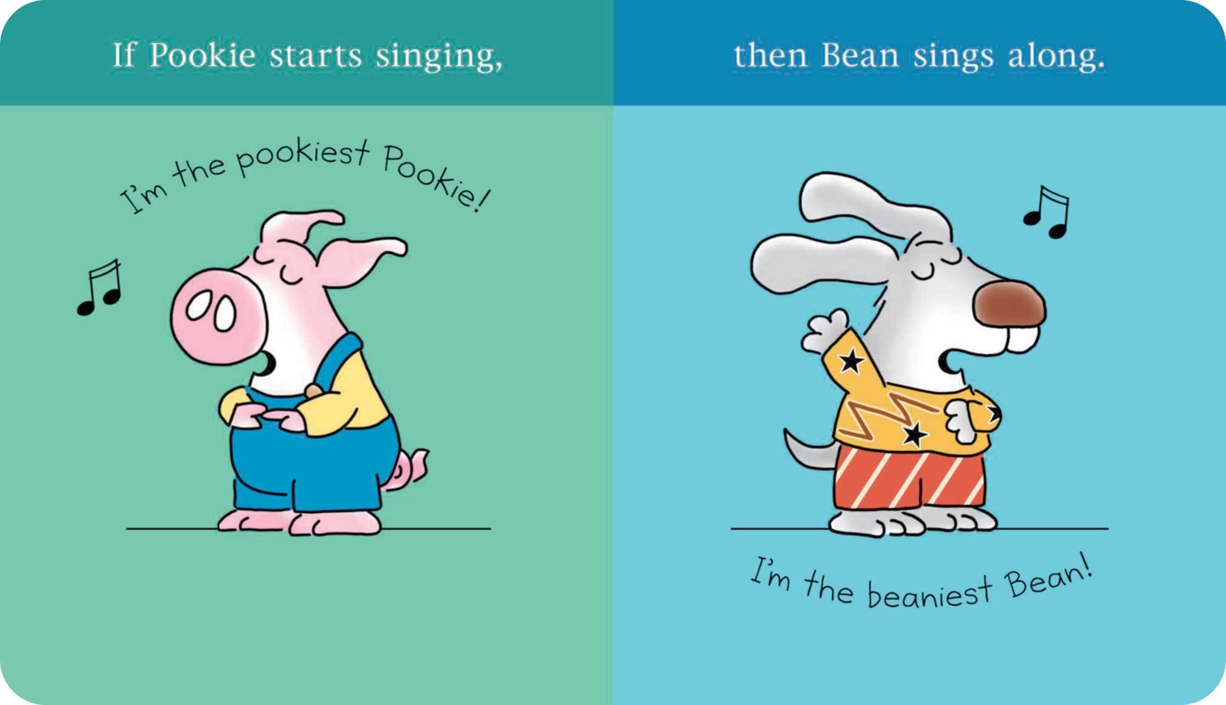 Pookie and Bean!