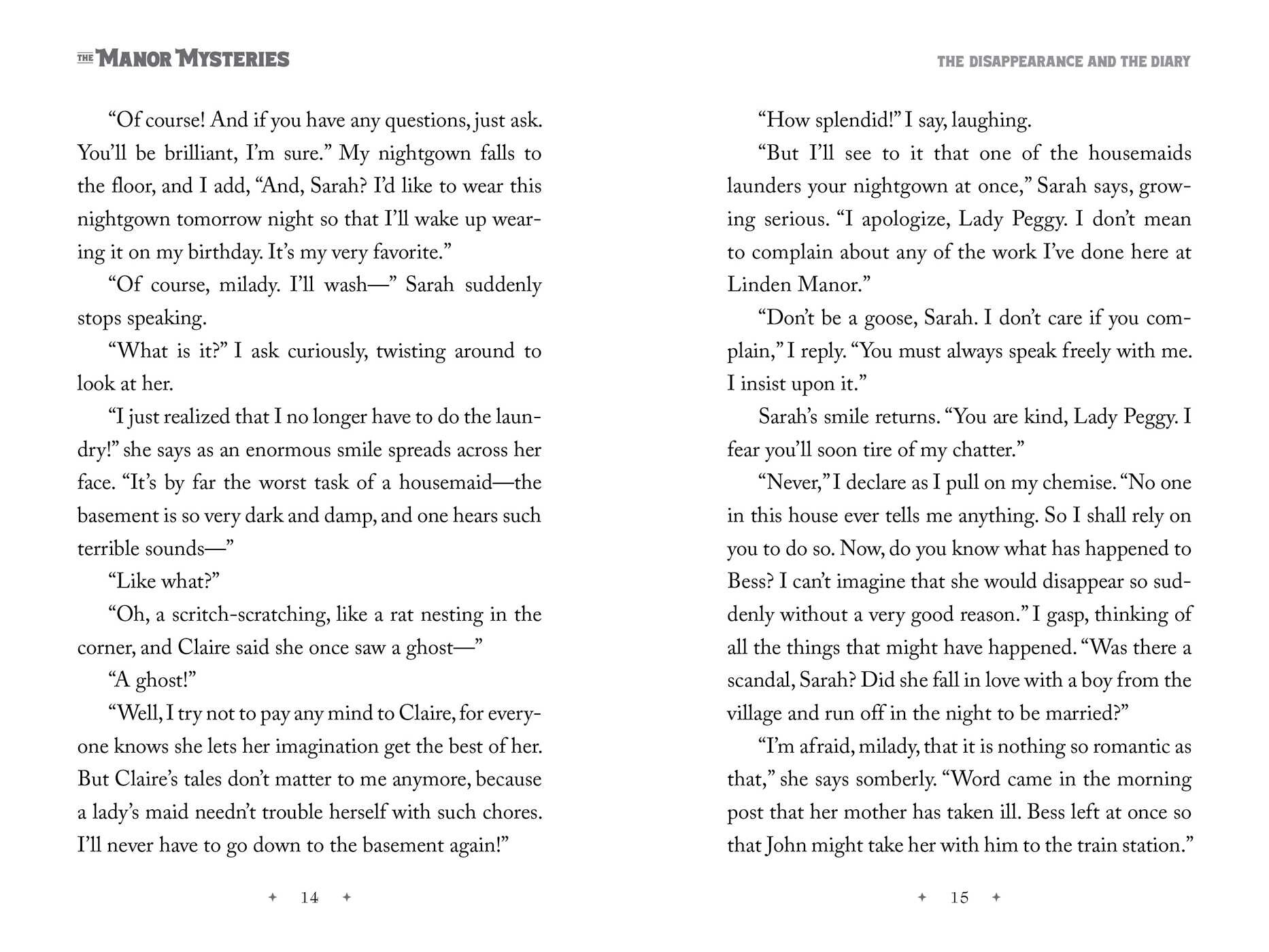 Disappearance and the Diary
