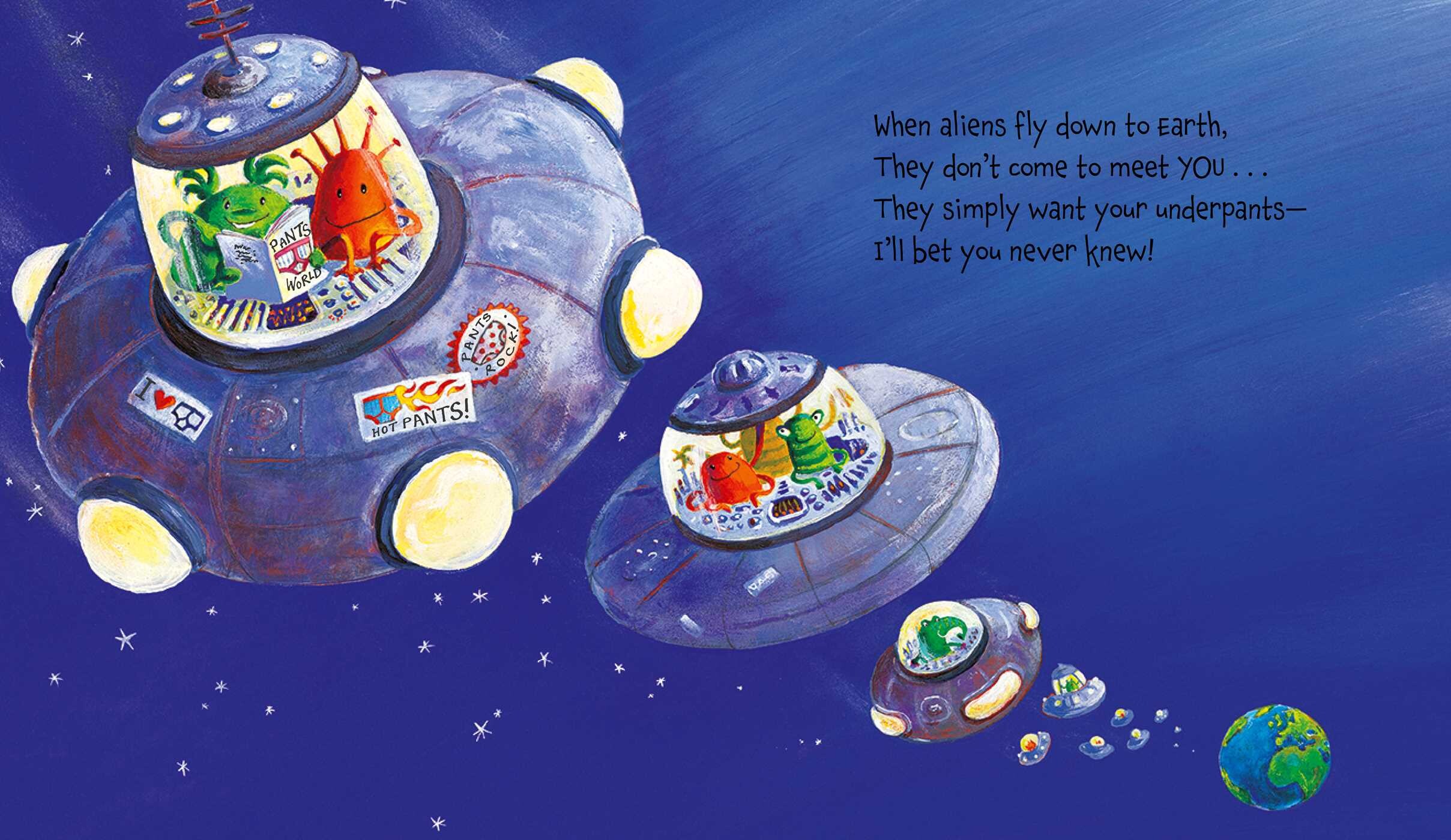 Aliens Love Underpants