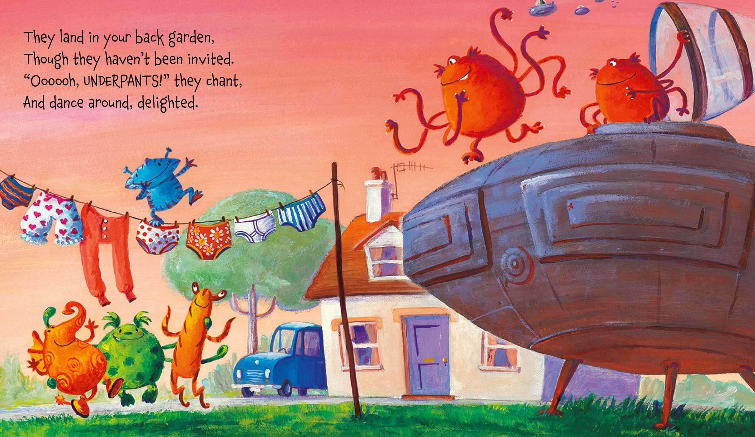 Aliens Love Underpants