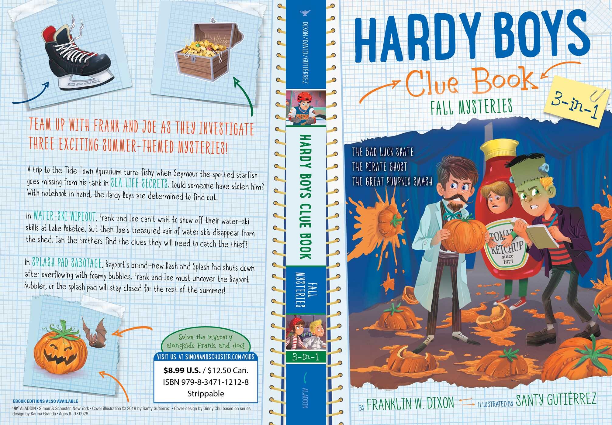 Hardy Boys Clue Book Fall Mysteries 3-in-1