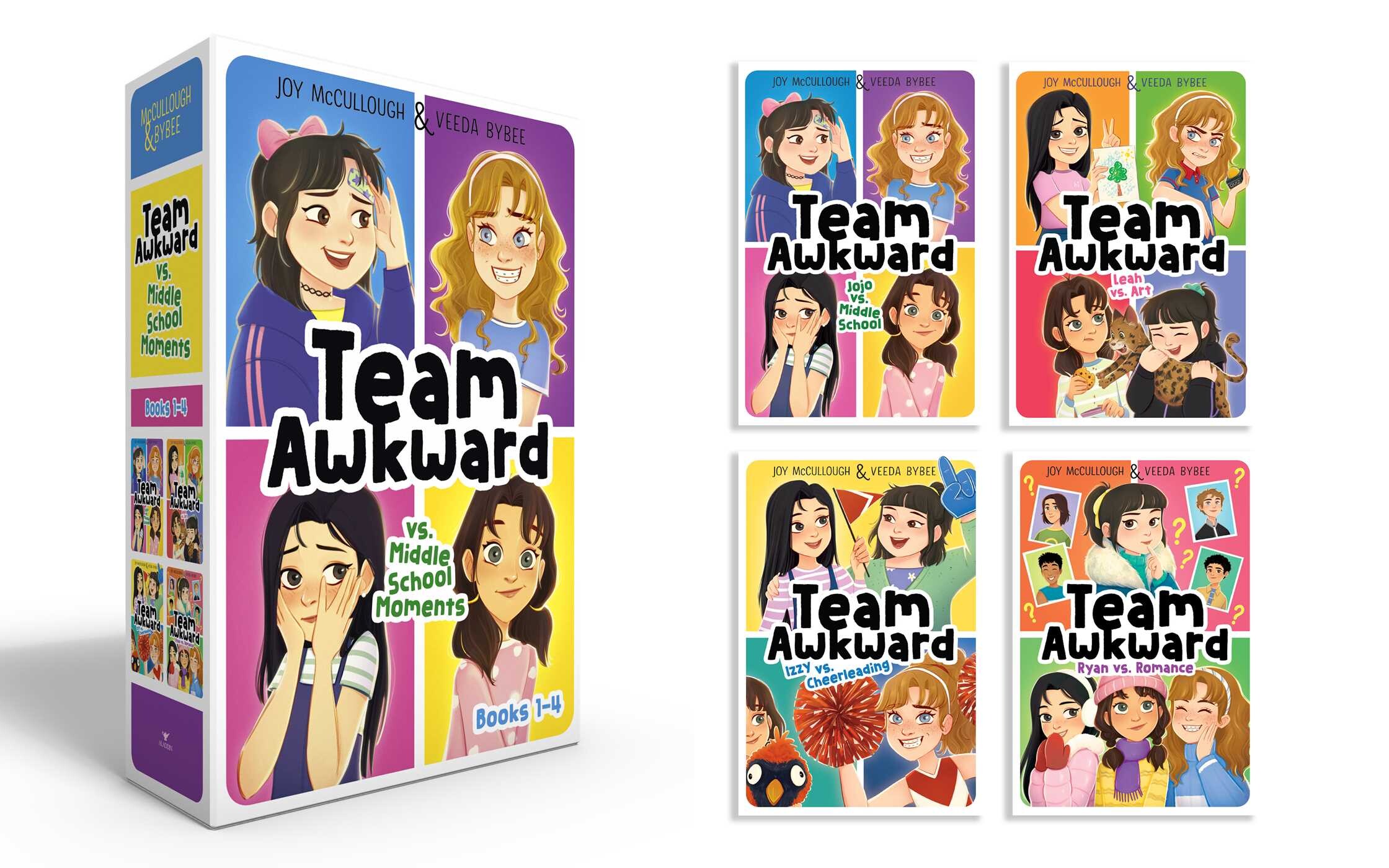 Team Awkward vs. Middle School Moments (Boxed Set)
