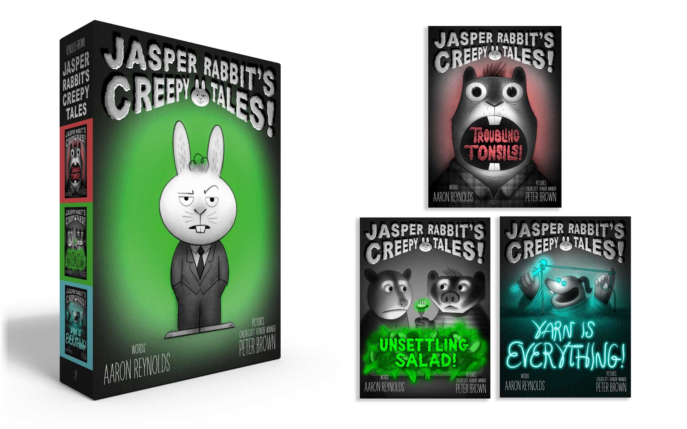 Jasper Rabbit's Creepy Tales! (Chapter Book Boxed Set)
