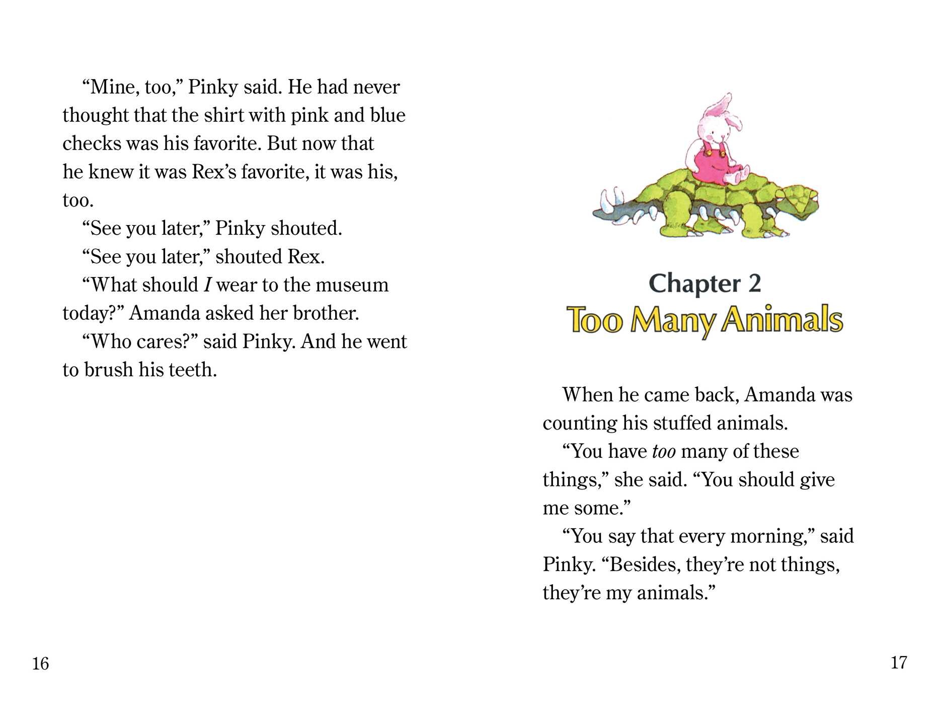 Pinky and Rex 3 Books in 1!