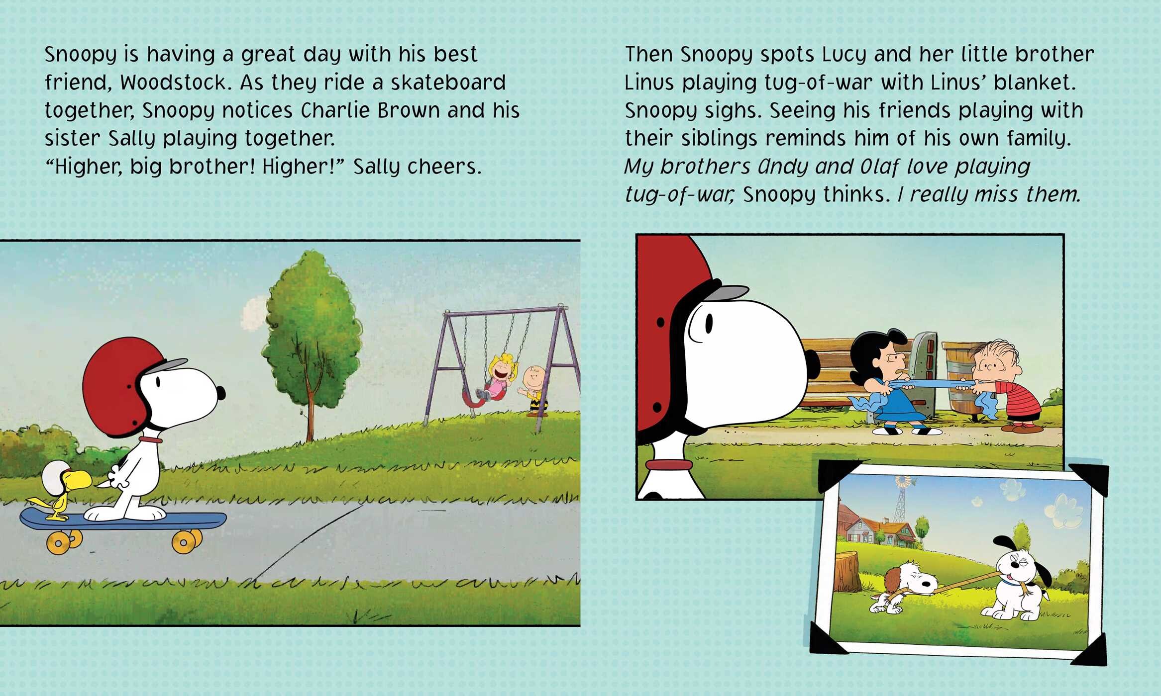 Snoopy's Family Dinner