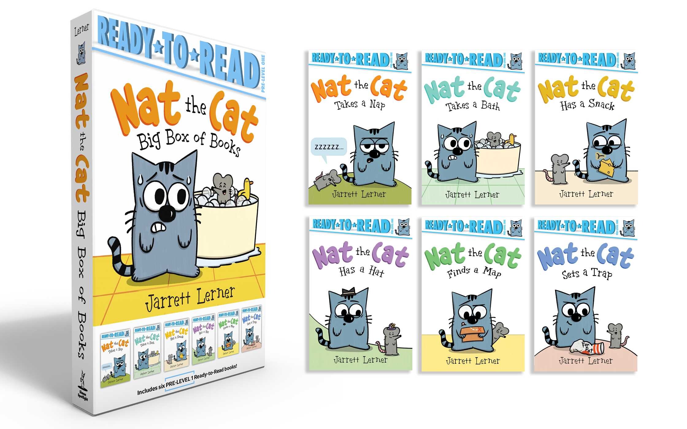 Nat the Cat Big Box of Books (Boxed Set)
