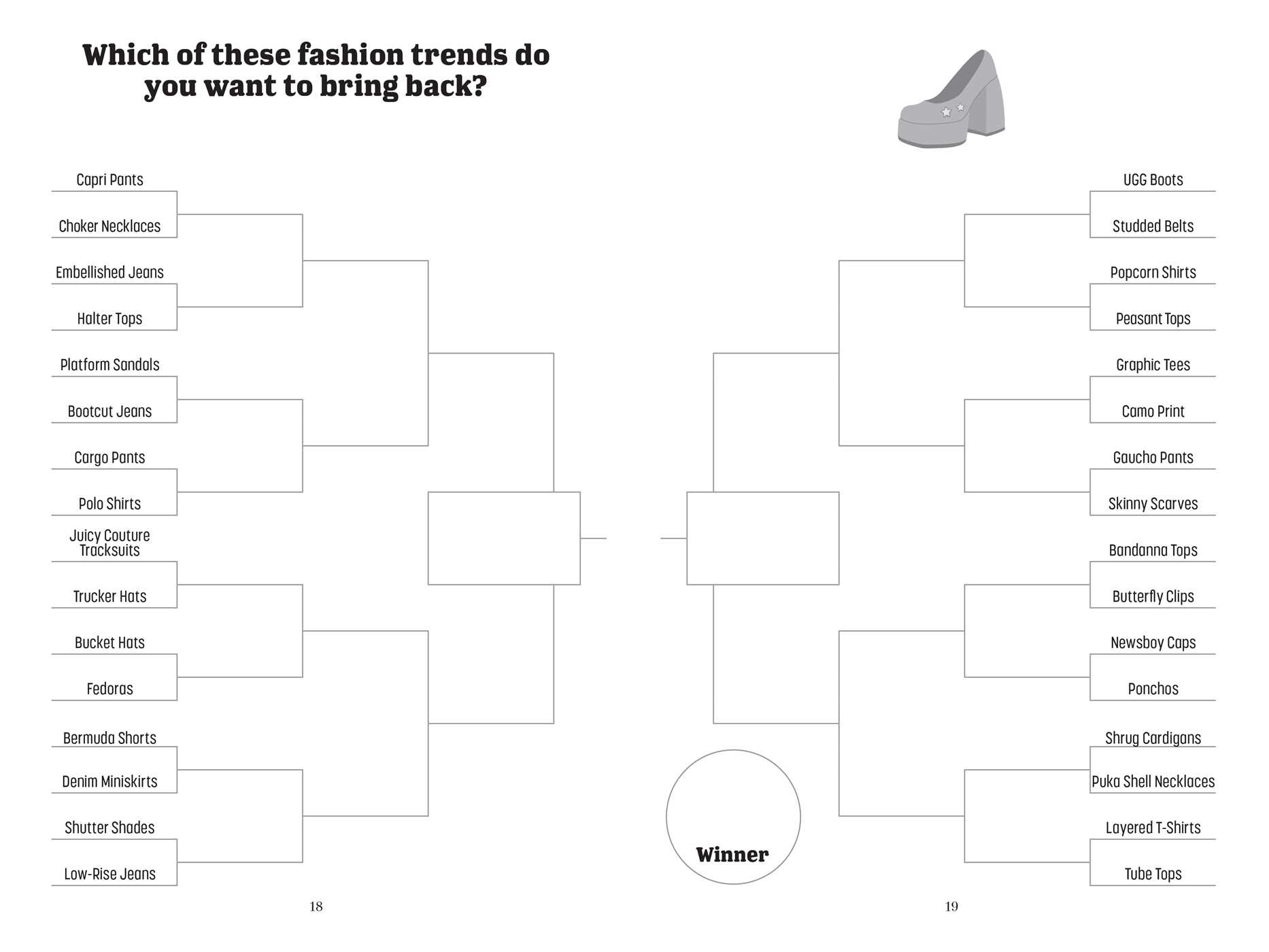Bracketivity Pop Culture