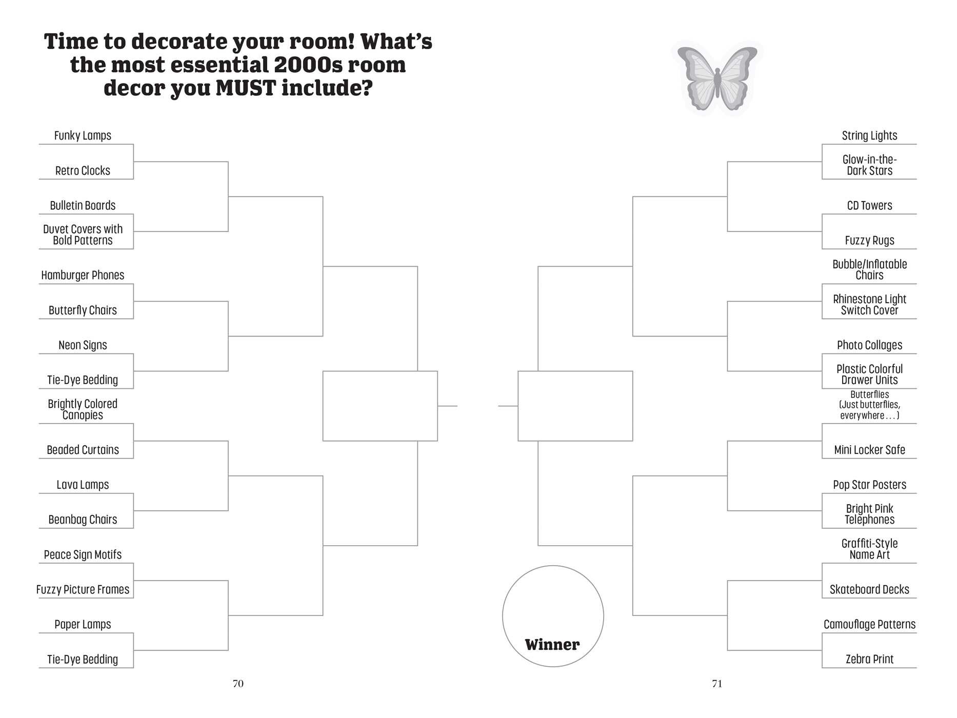 Bracketivity Pop Culture