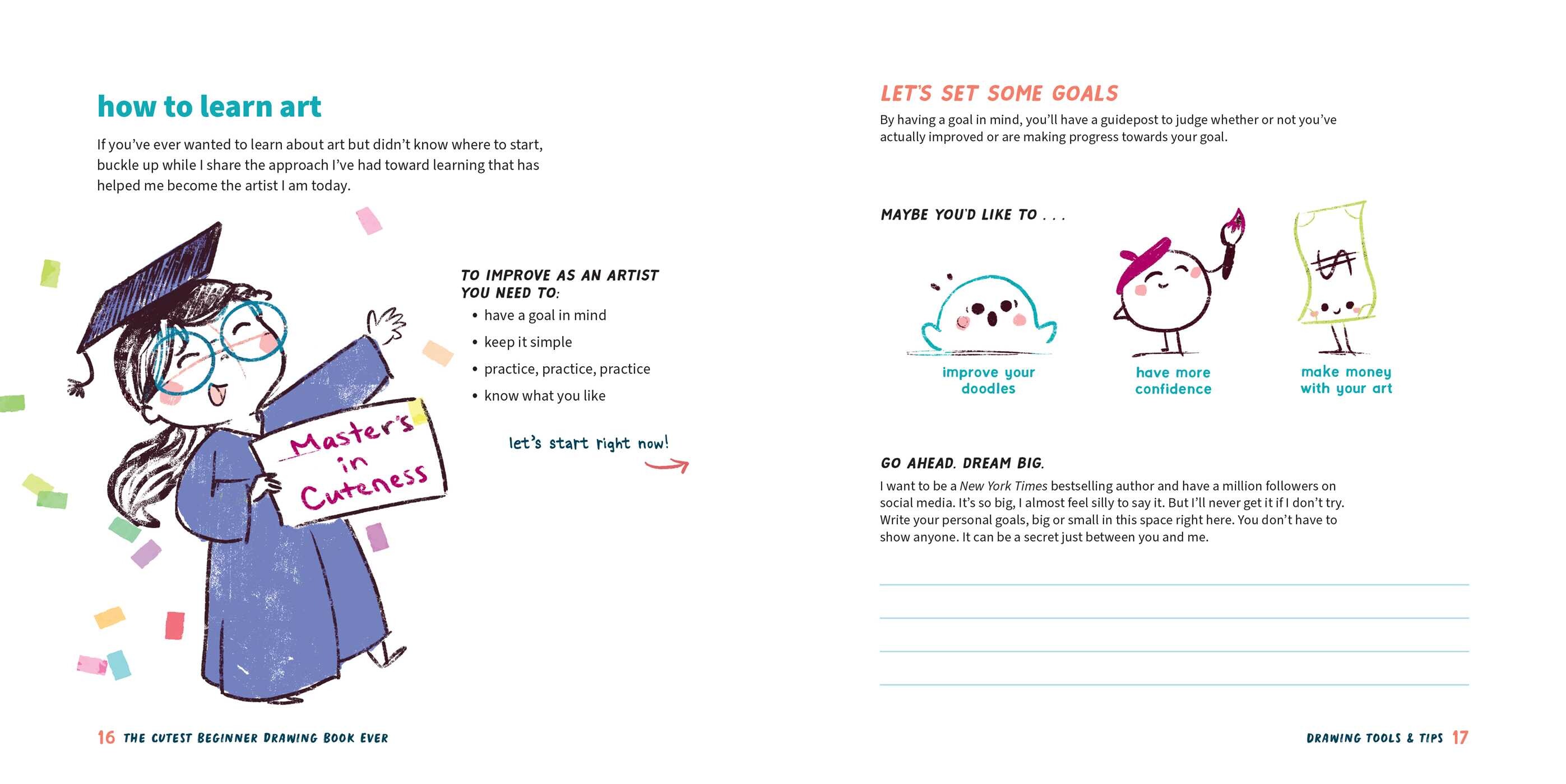 Cutest Beginner Drawing Book Ever