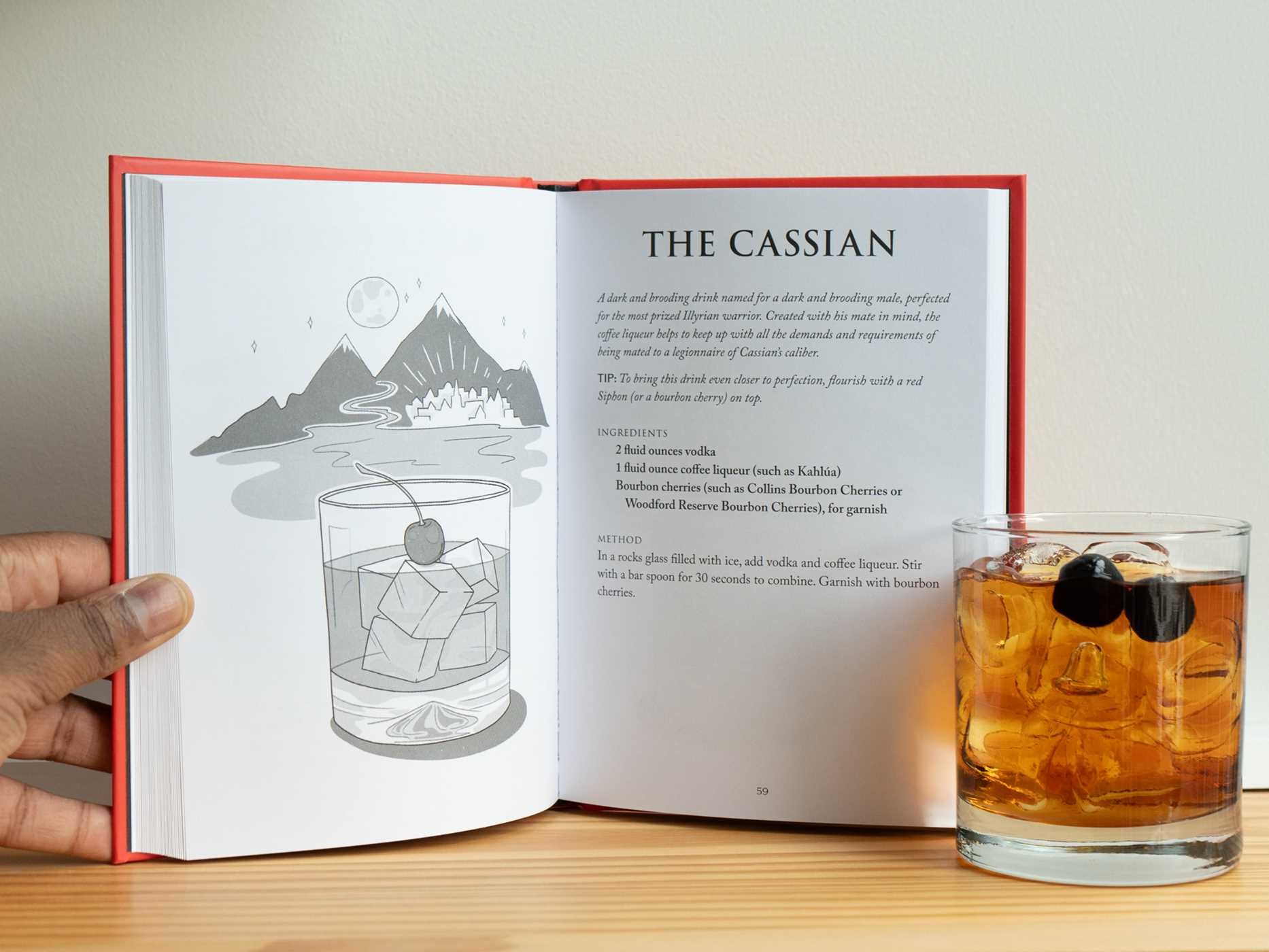 Unofficial A Court of Thorns and Roses Cocktail Book