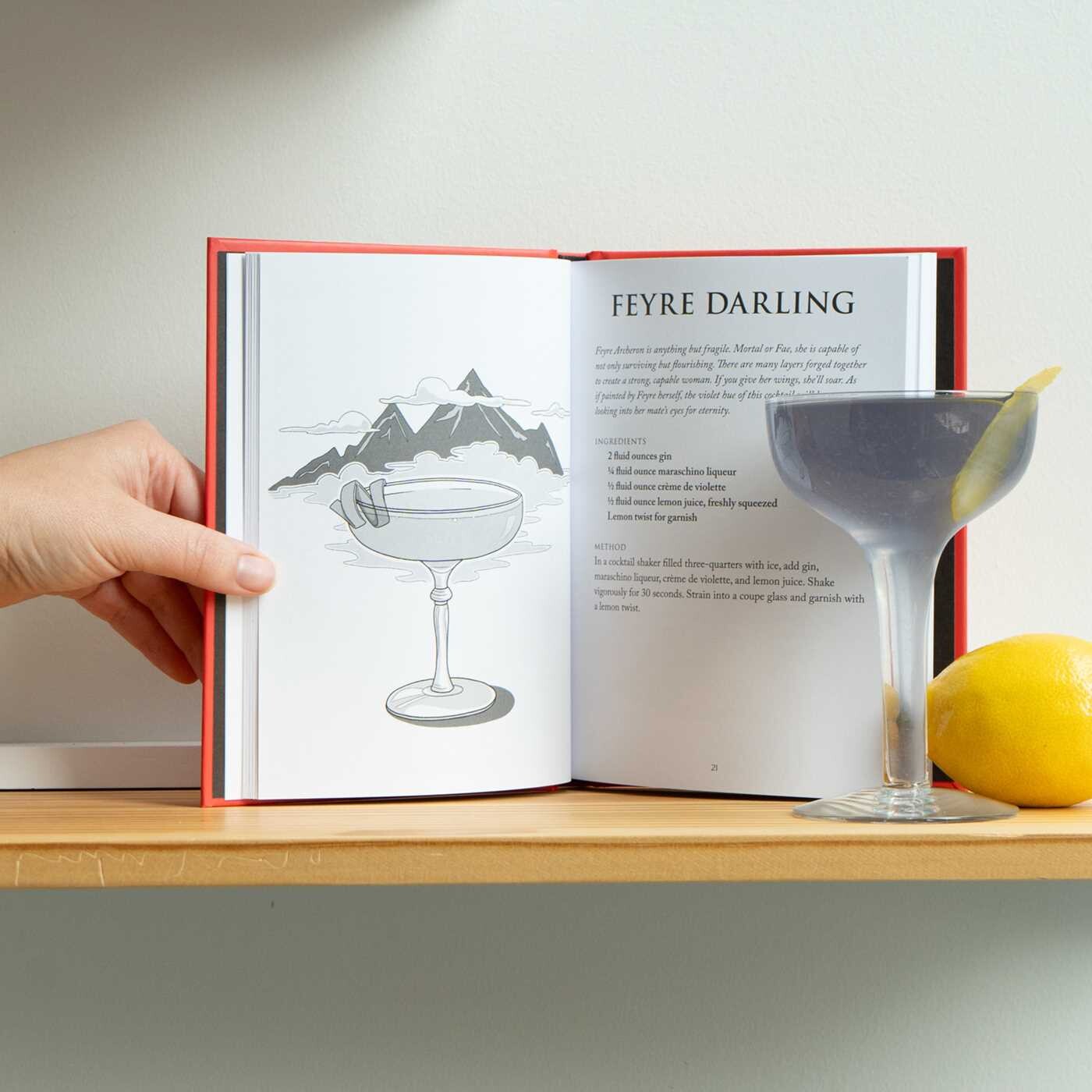 Unofficial A Court of Thorns and Roses Cocktail Book