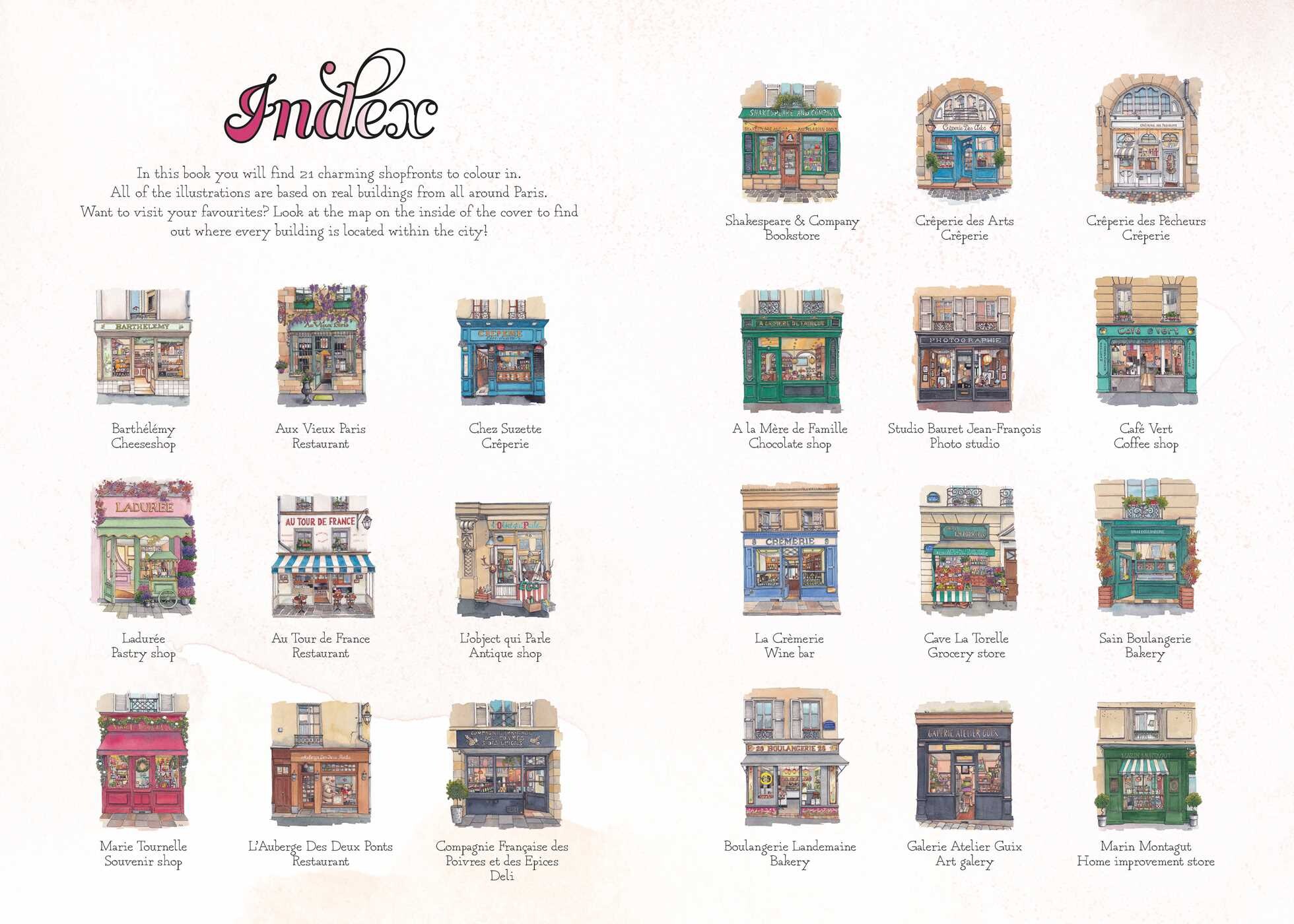 Urban Anna's From Paris with Love Coloring Book | Book by Astrid ...