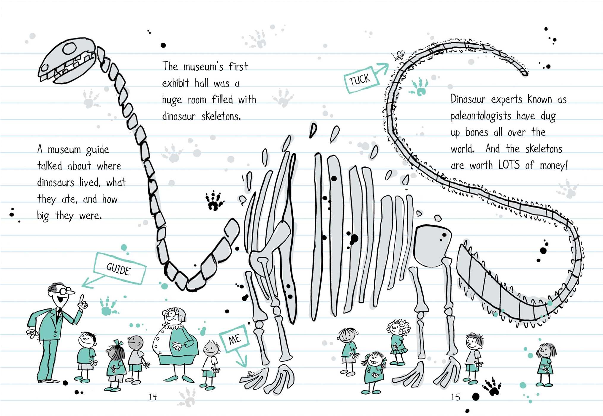 Tuck and Tina and the Dinosaur Thief