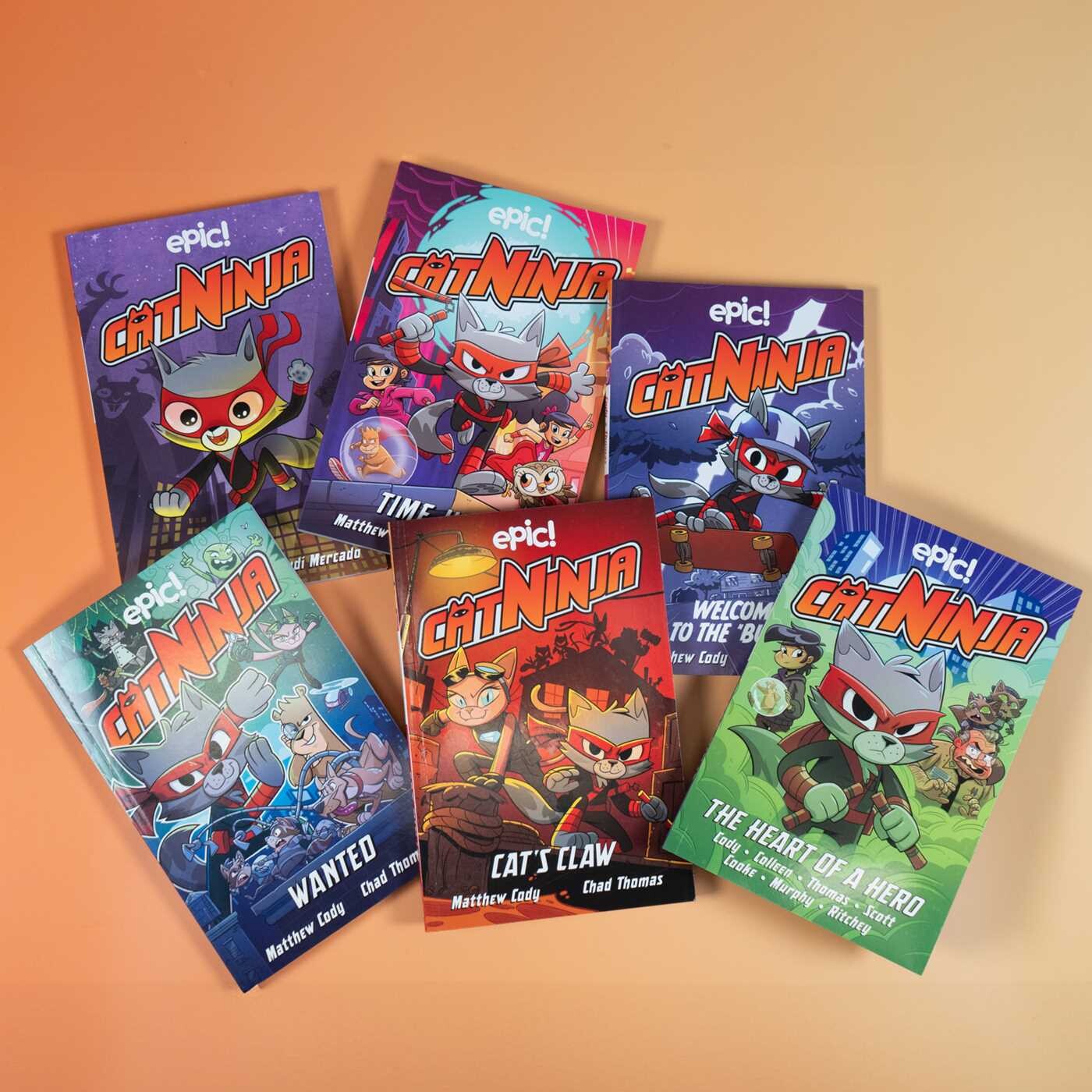 Cat Ninja Box Set Books 1–6