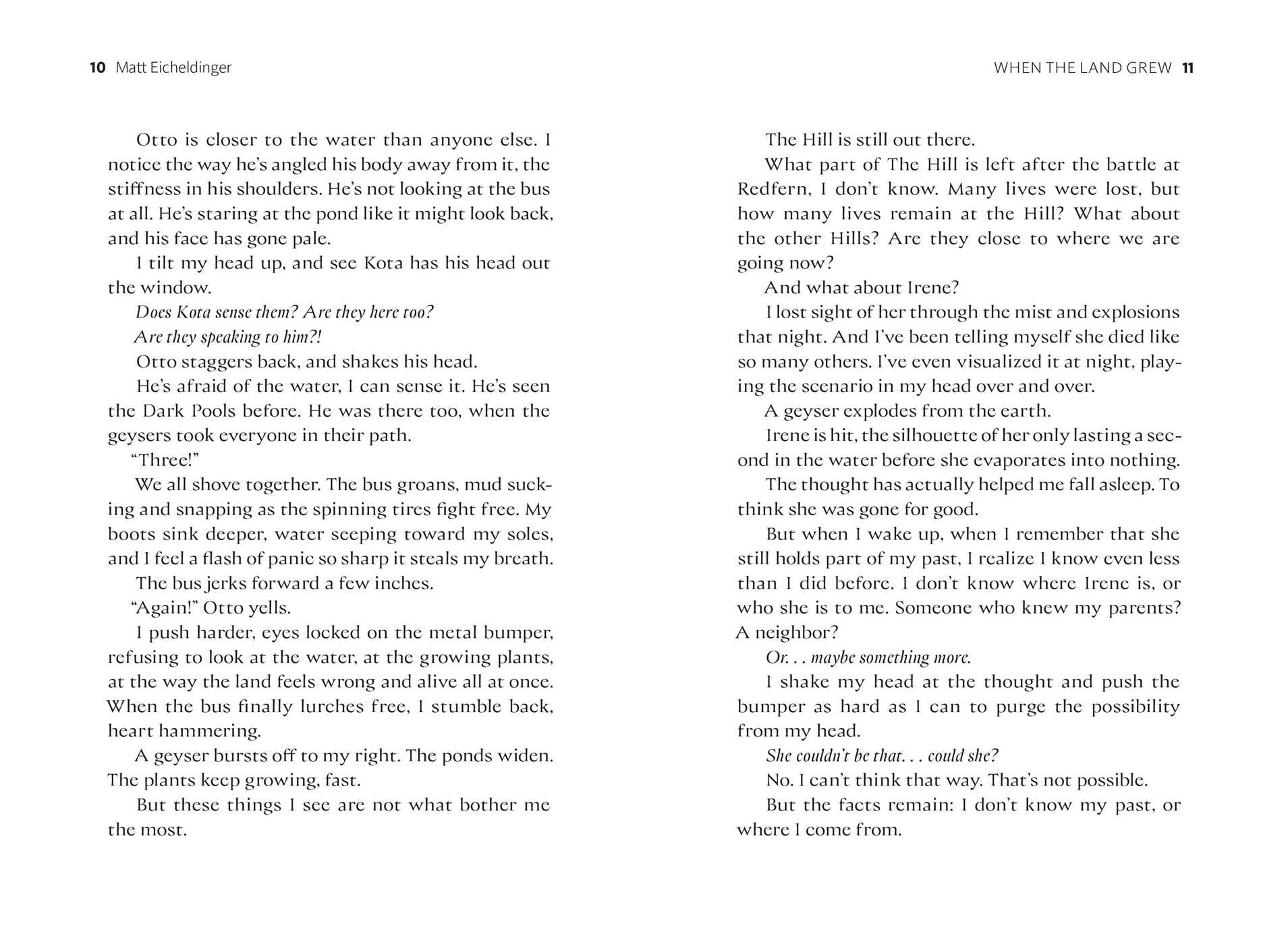 When the Land Grew (Book 3)