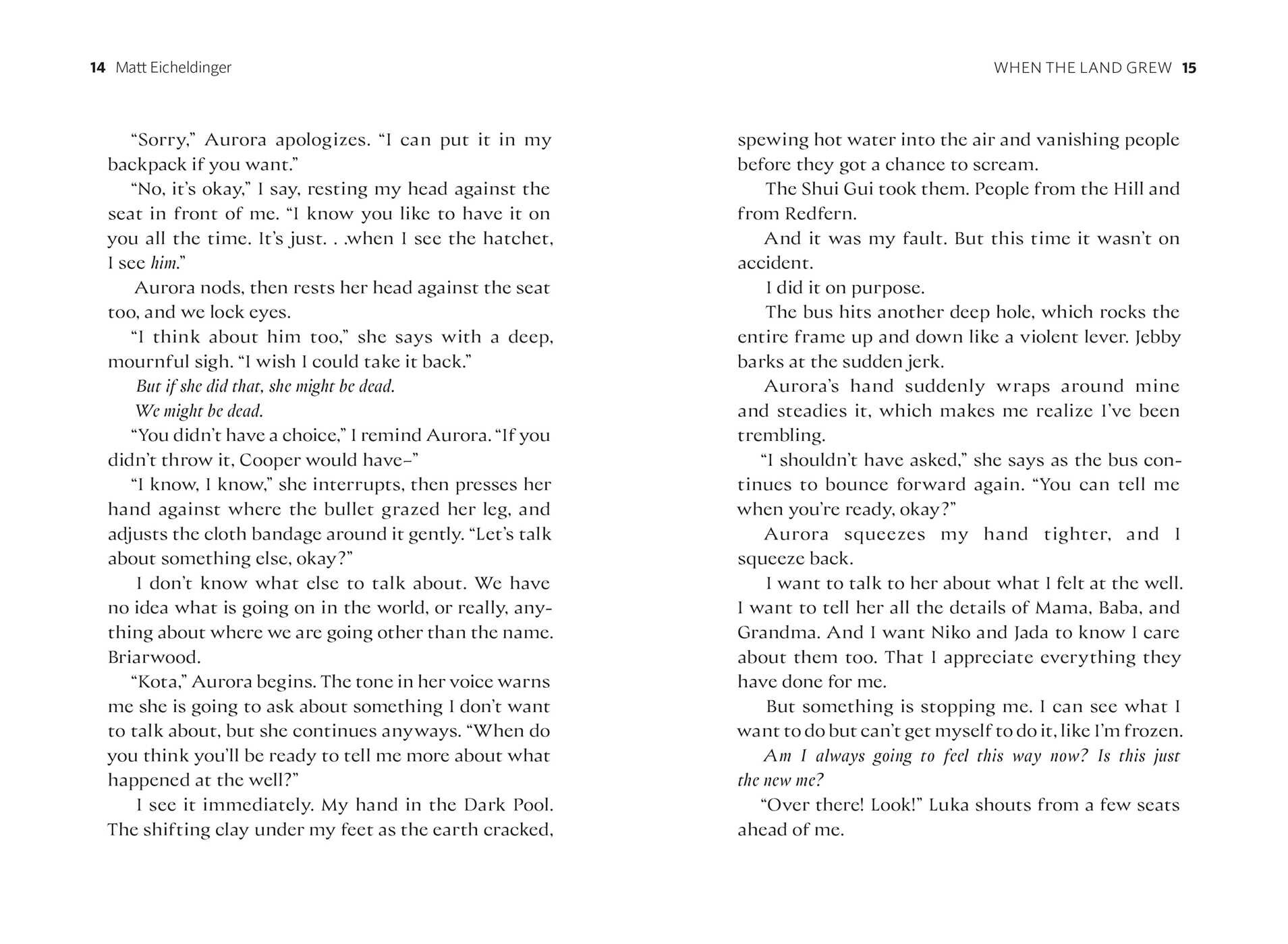 When the Land Grew (Book 3)