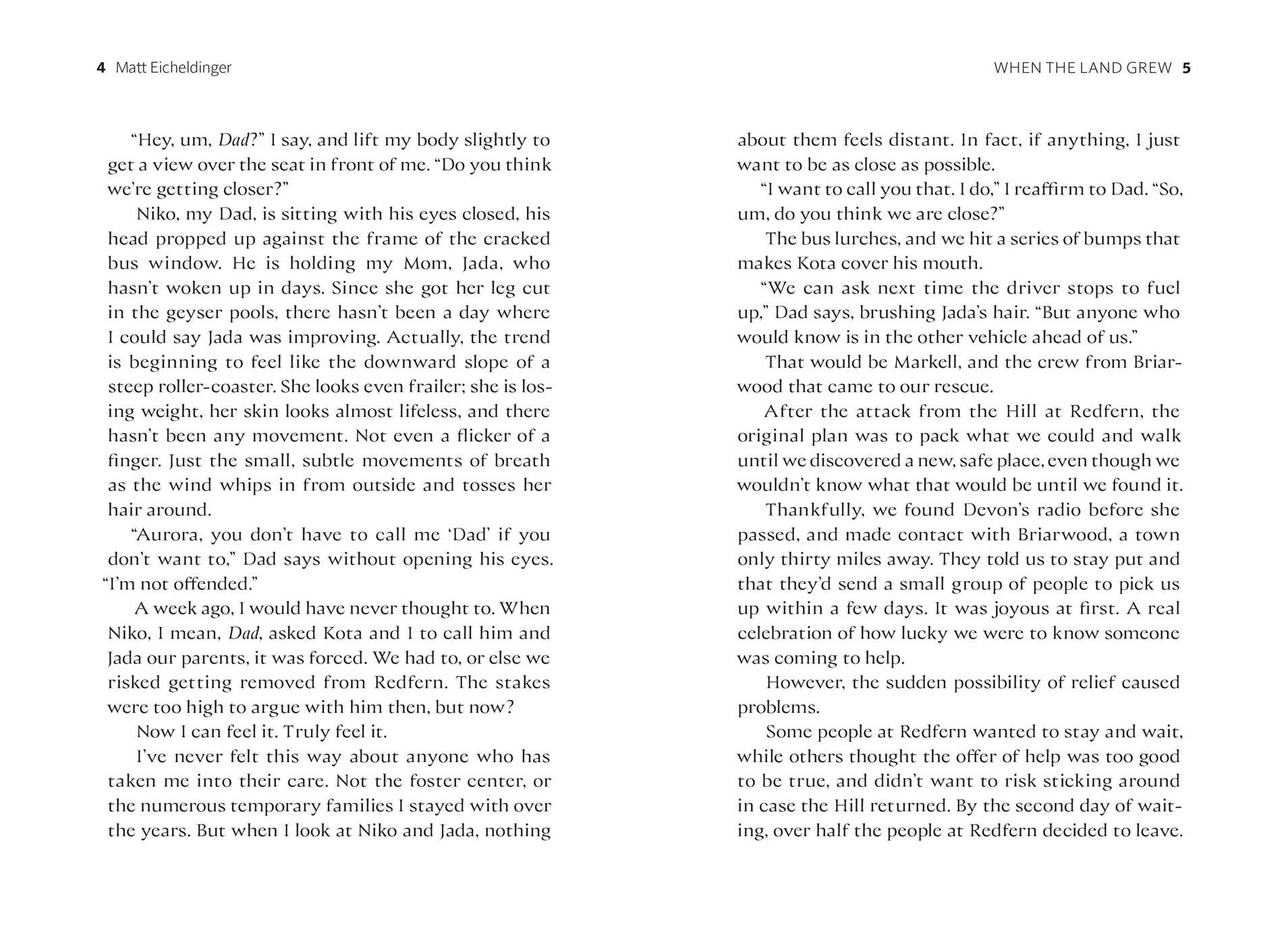 When the Land Grew (Book 3)