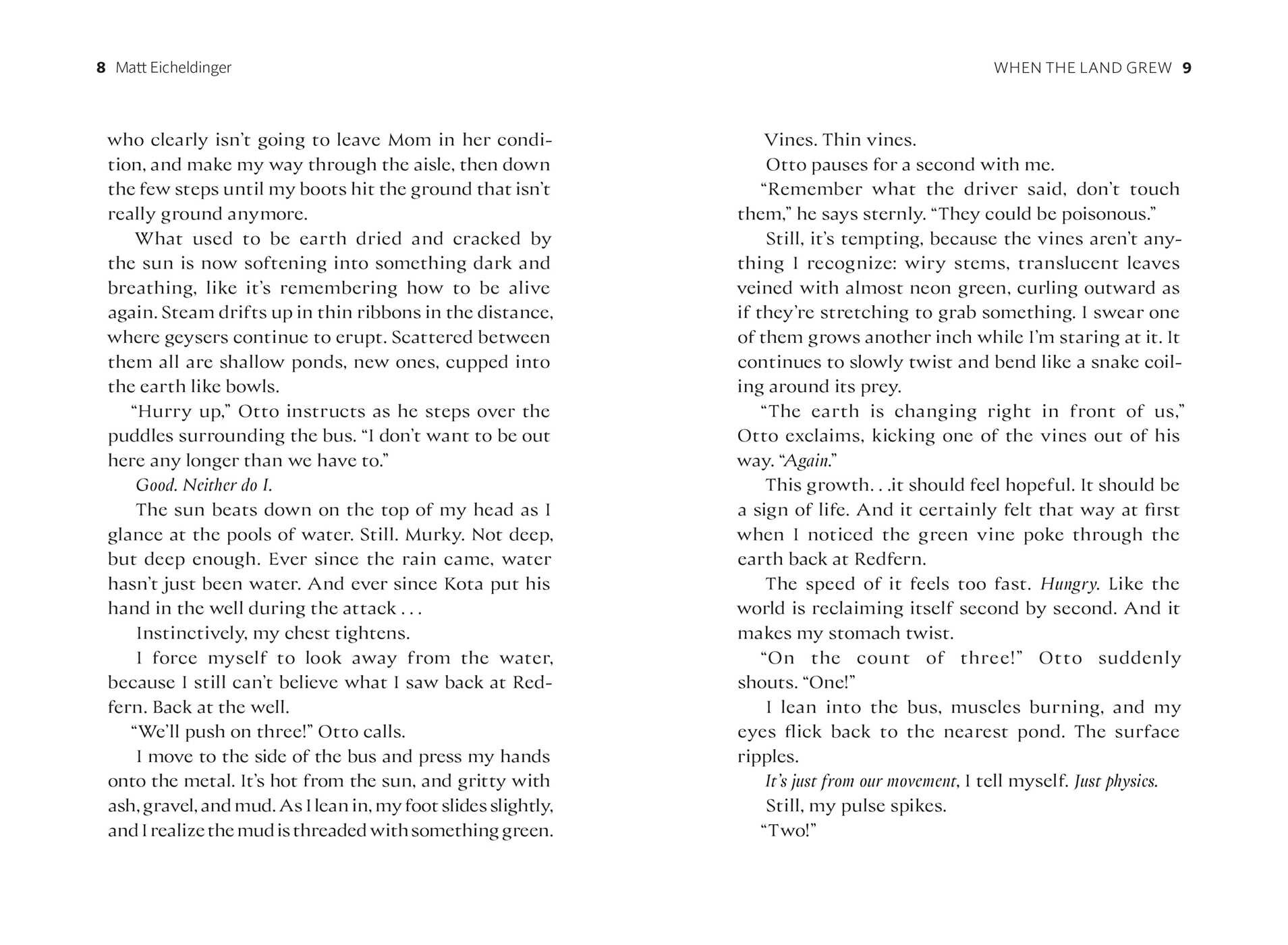 When the Land Grew (Book 3)