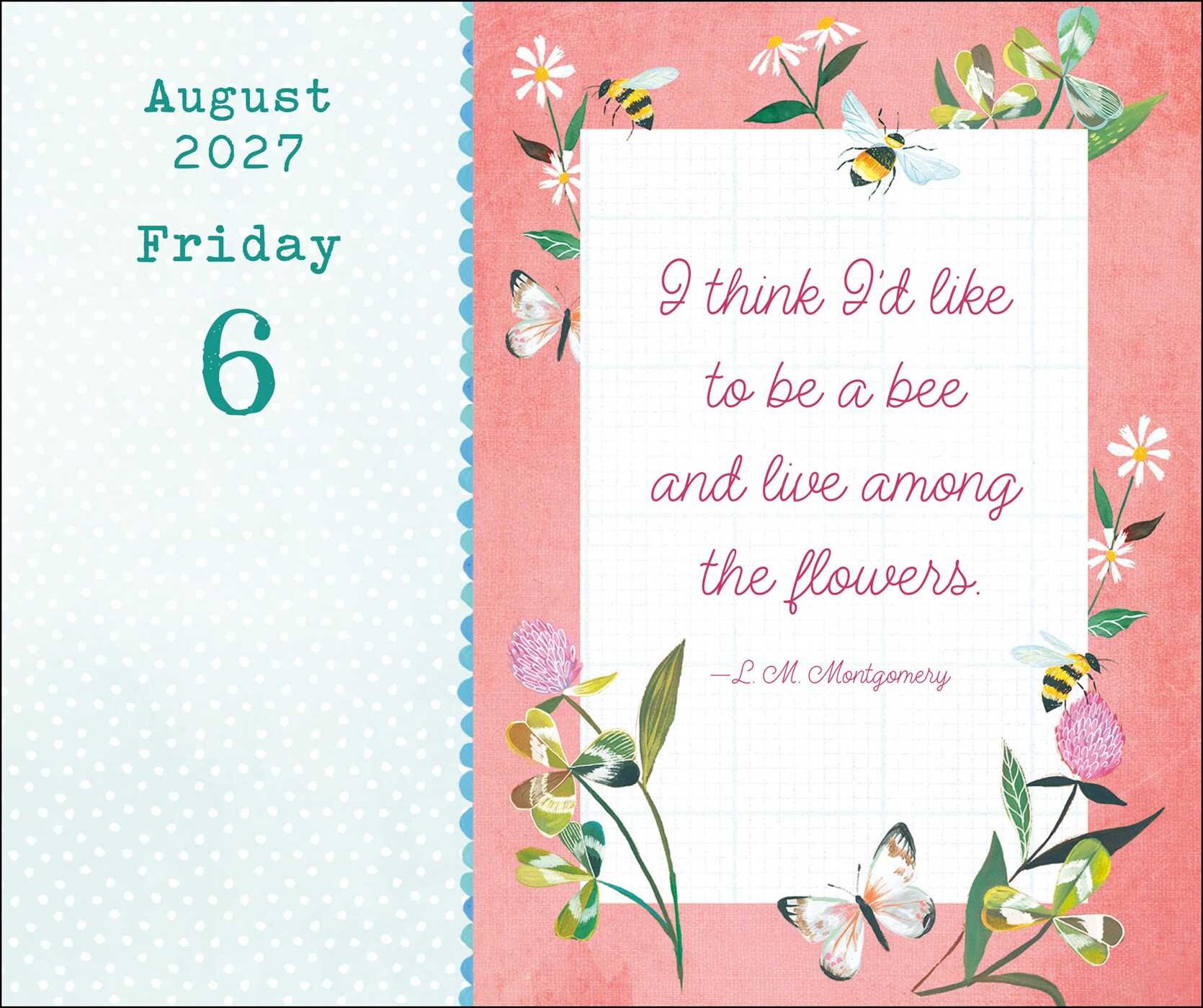 Katie Daisy 2027 Day-to-Day Calendar