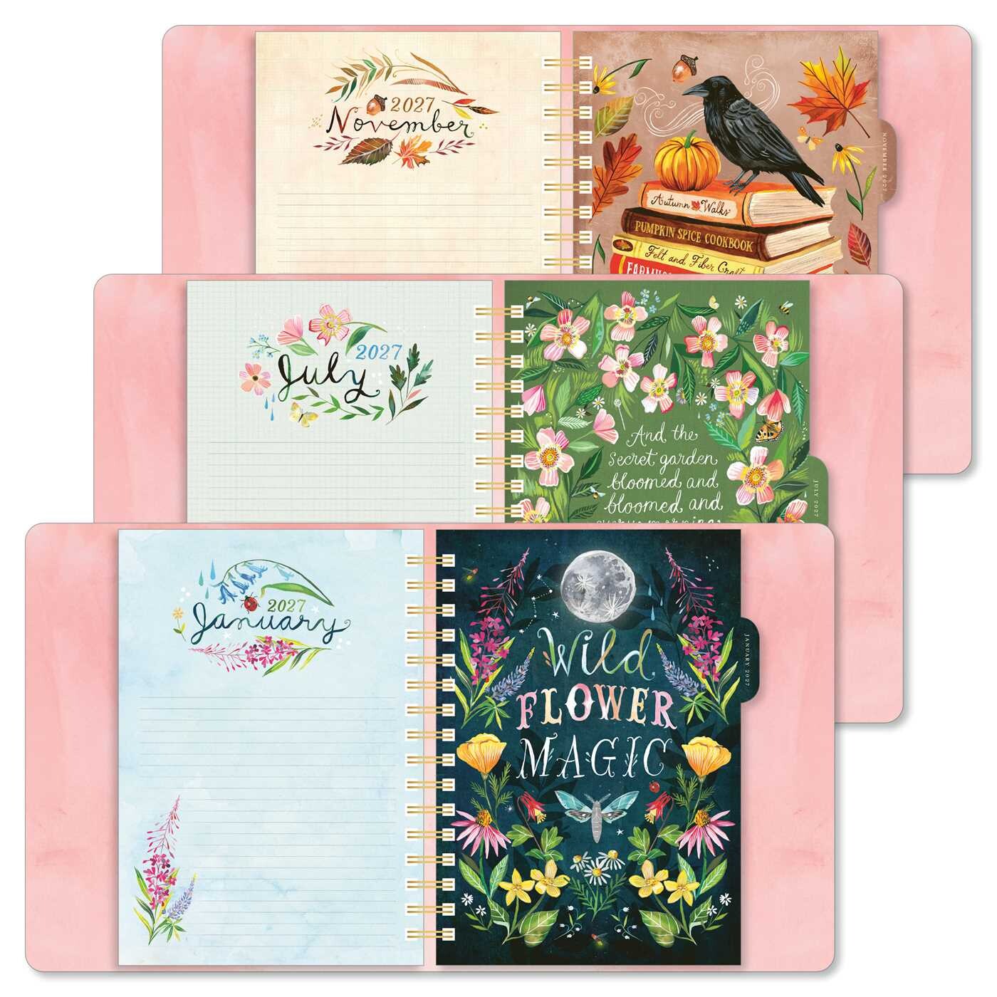 Katie Daisy 2027 Deluxe Weekly Planner