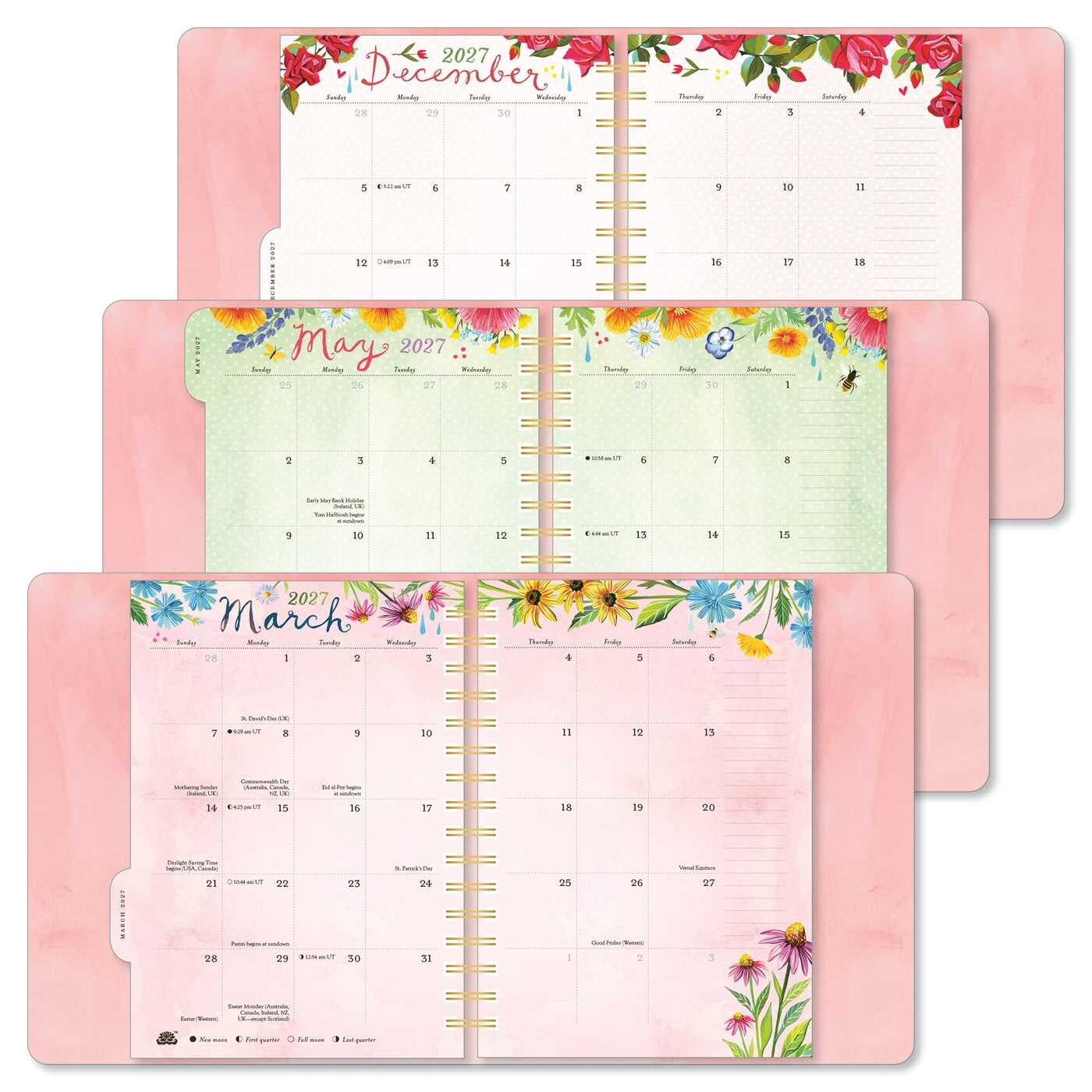 Katie Daisy 2027 Deluxe Weekly Planner
