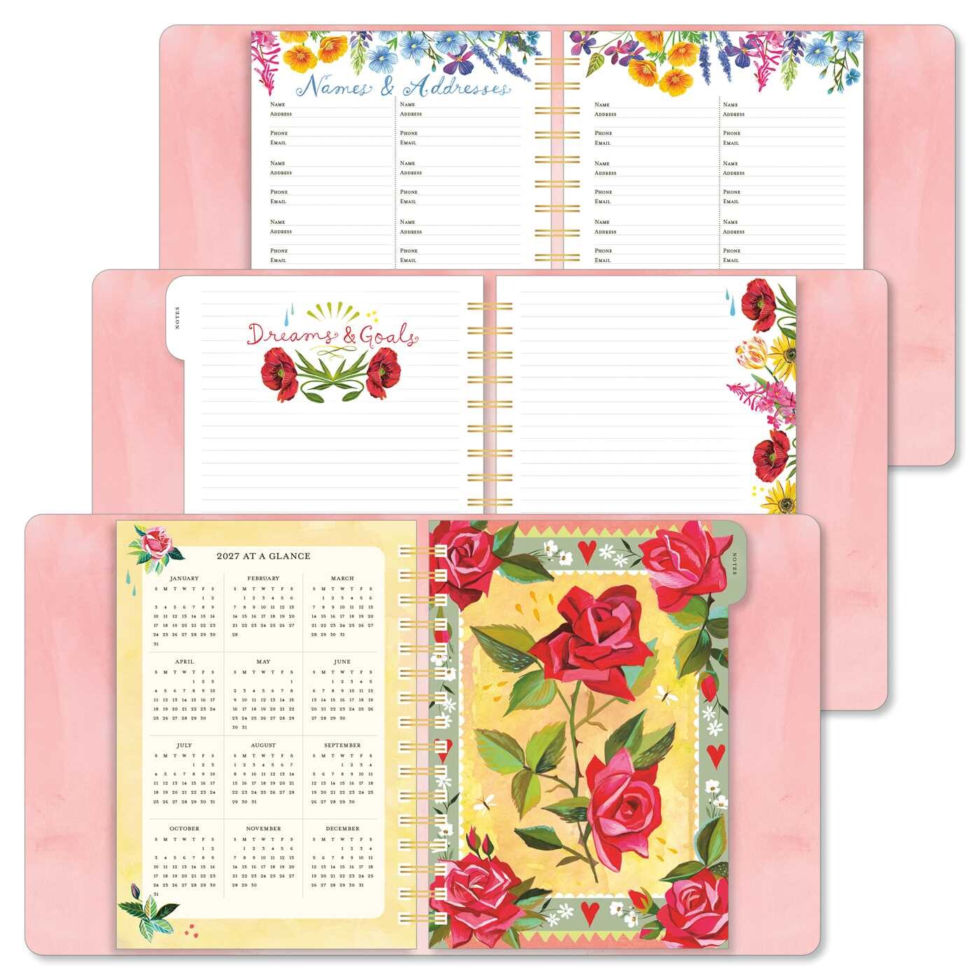 Katie Daisy 2027 Deluxe Weekly Planner