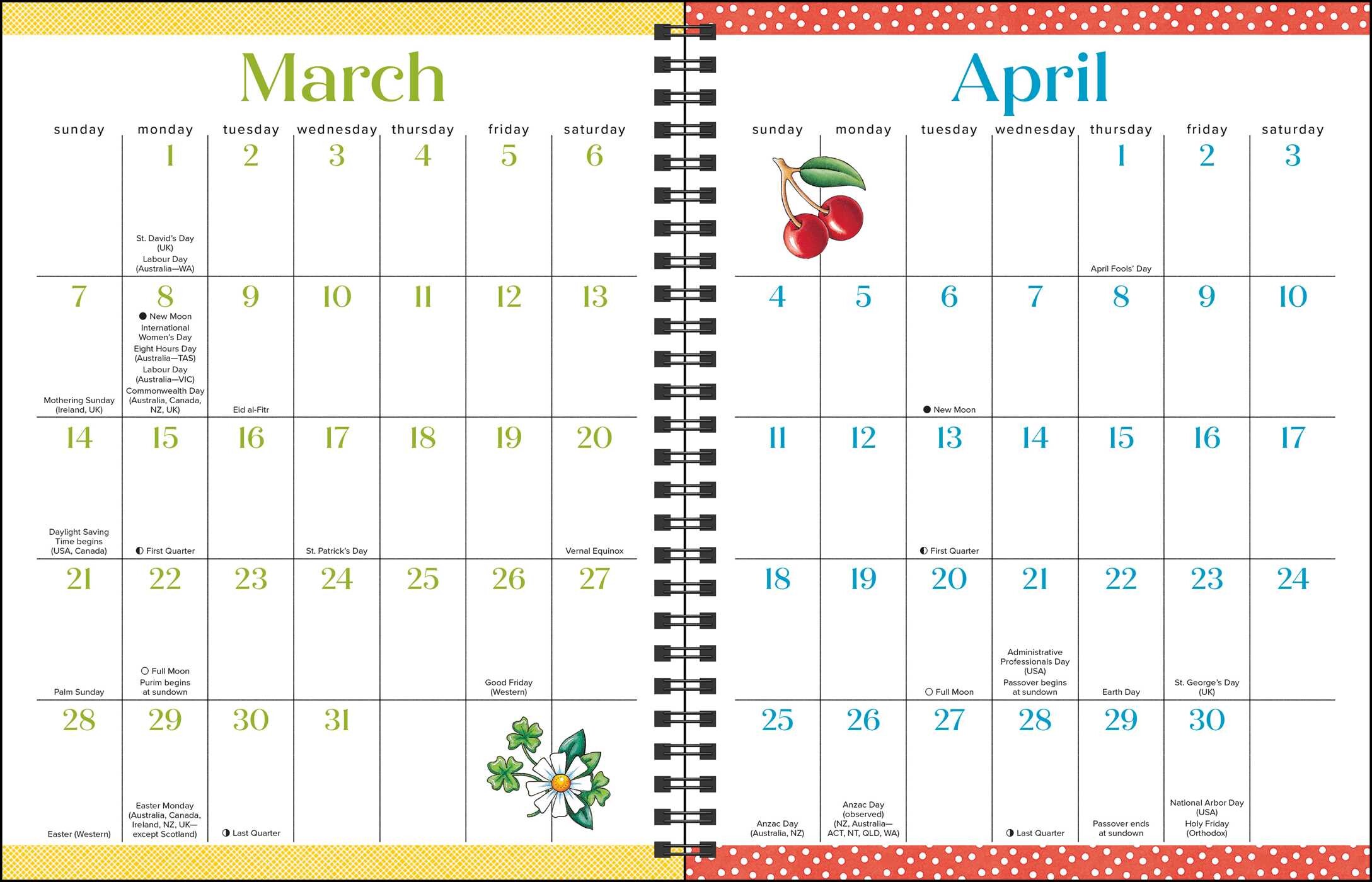 Mary Engelbreit's A Moment Here, A Memory There 2027 Monthly/Weekly Planner