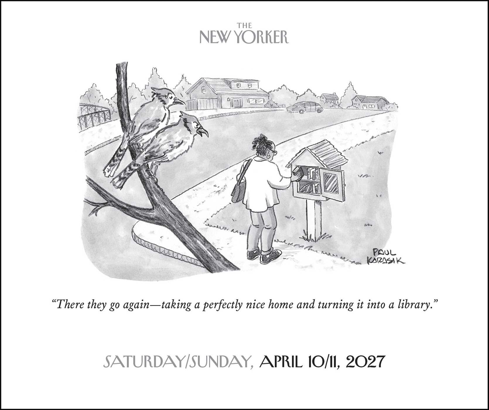 Cartoons from The New Yorker 2027 Day-to-Day Calendar