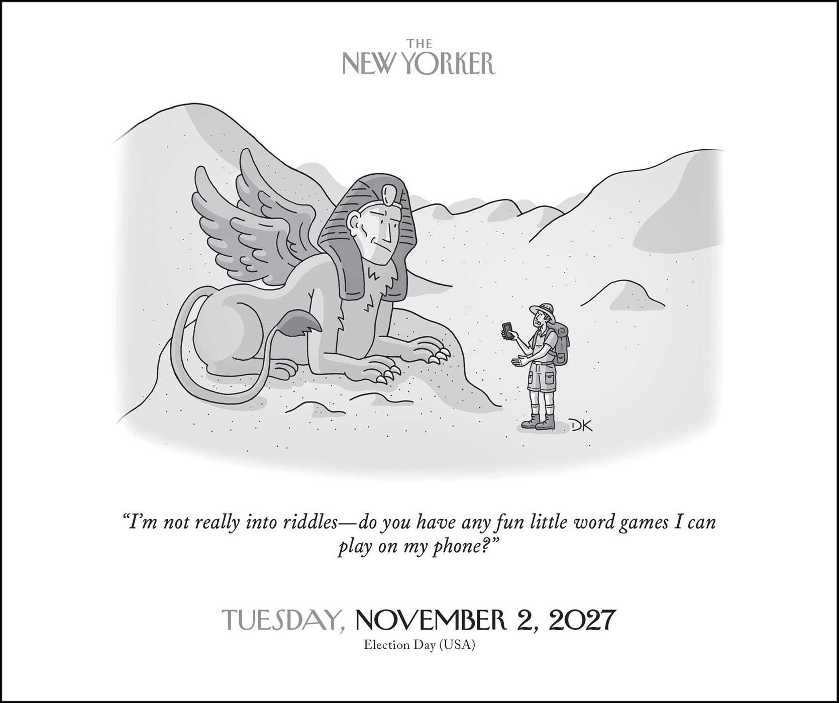 Cartoons from The New Yorker 2027 Day-to-Day Calendar