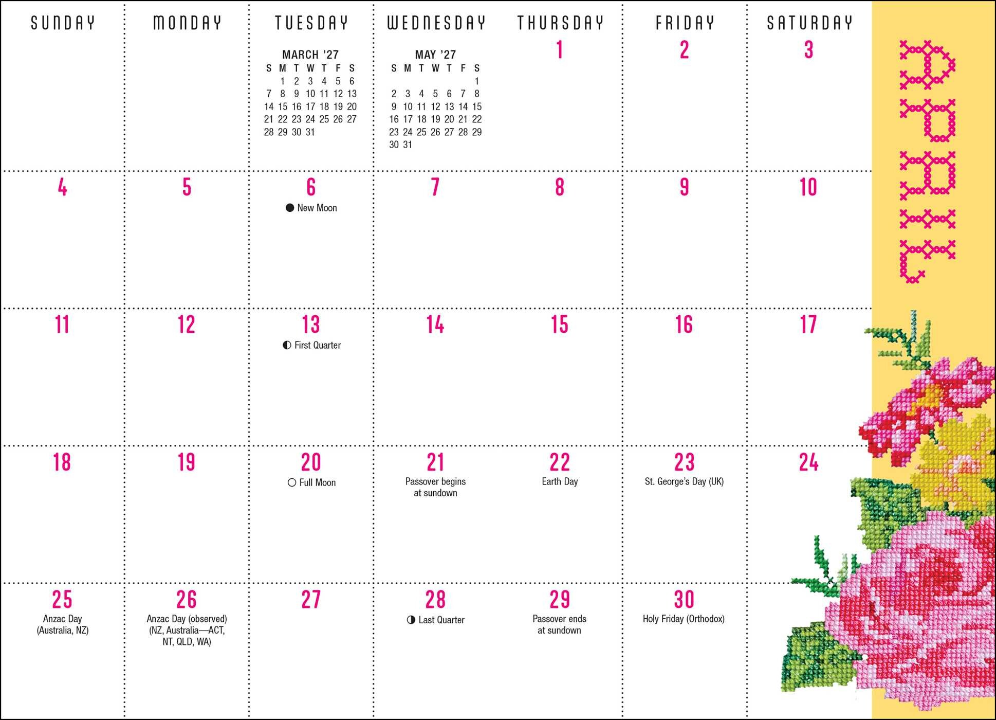 Dolly Parton 2027 Monthly Pocket Planner Calendar