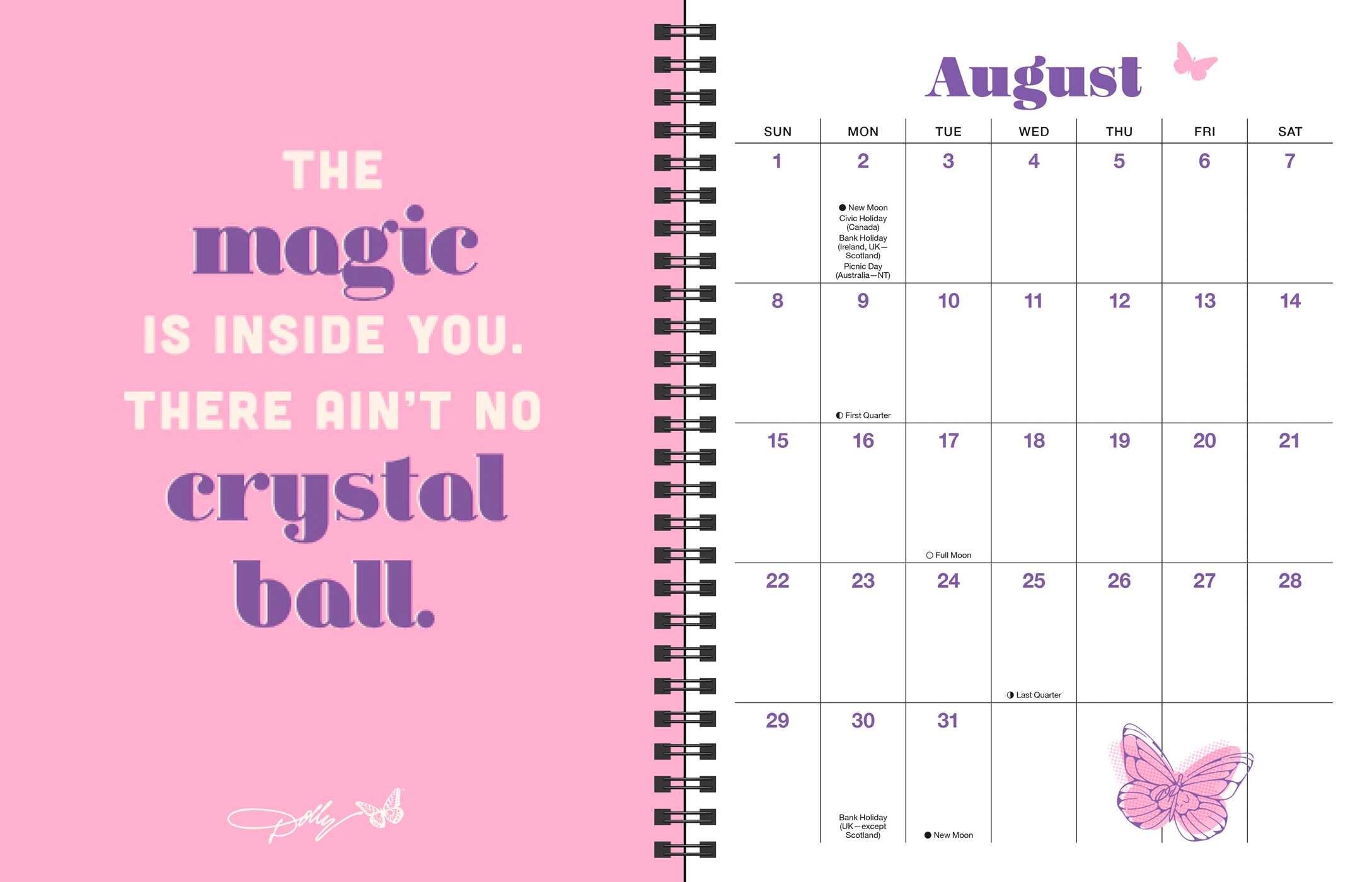 Dollyisms: Dolly Parton's 2027 Softcover Monthly/Weekly Planner Calendar