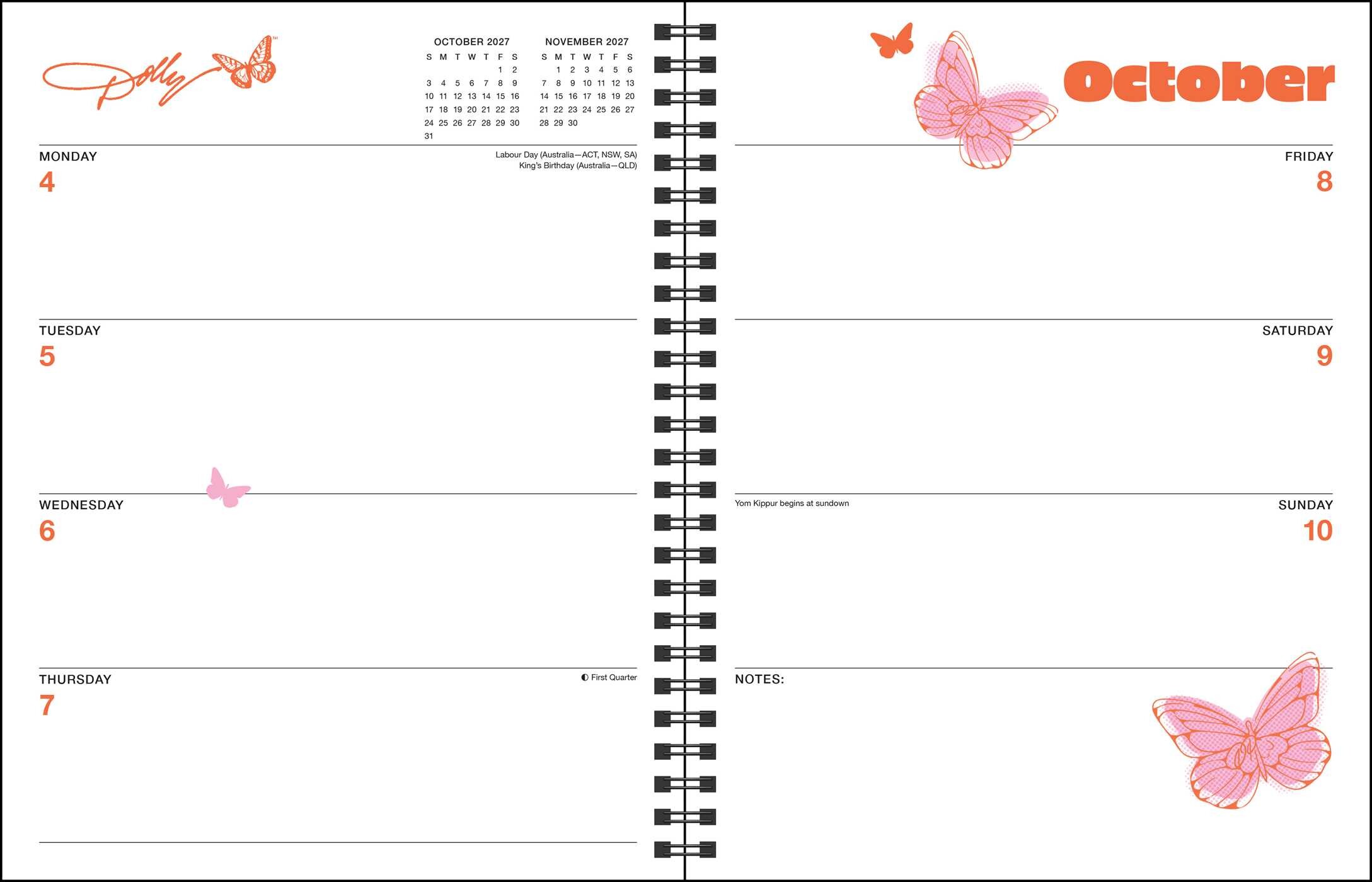 Dollyisms: Dolly Parton's 2027 Softcover Monthly/Weekly Planner Calendar