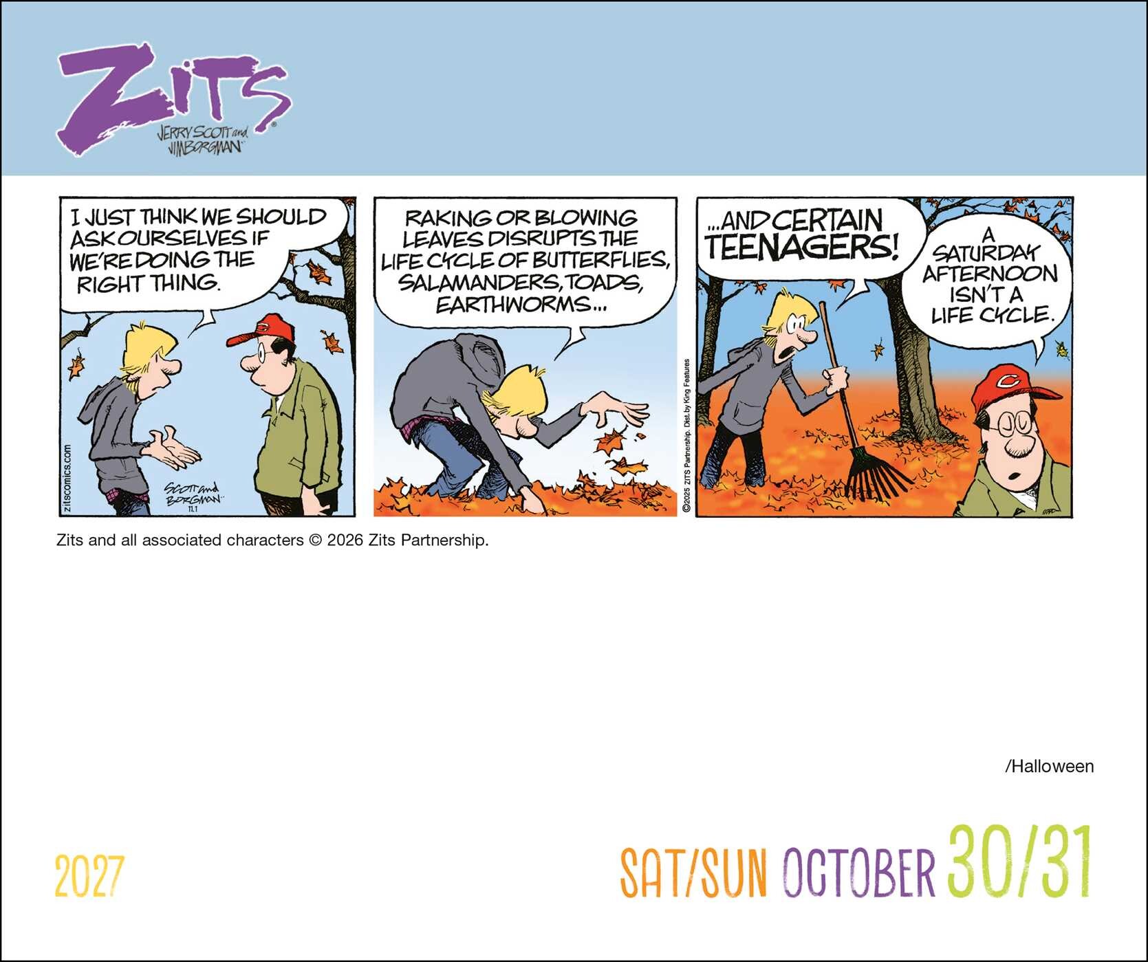 Zits 2027 Day-to-Day Calendar