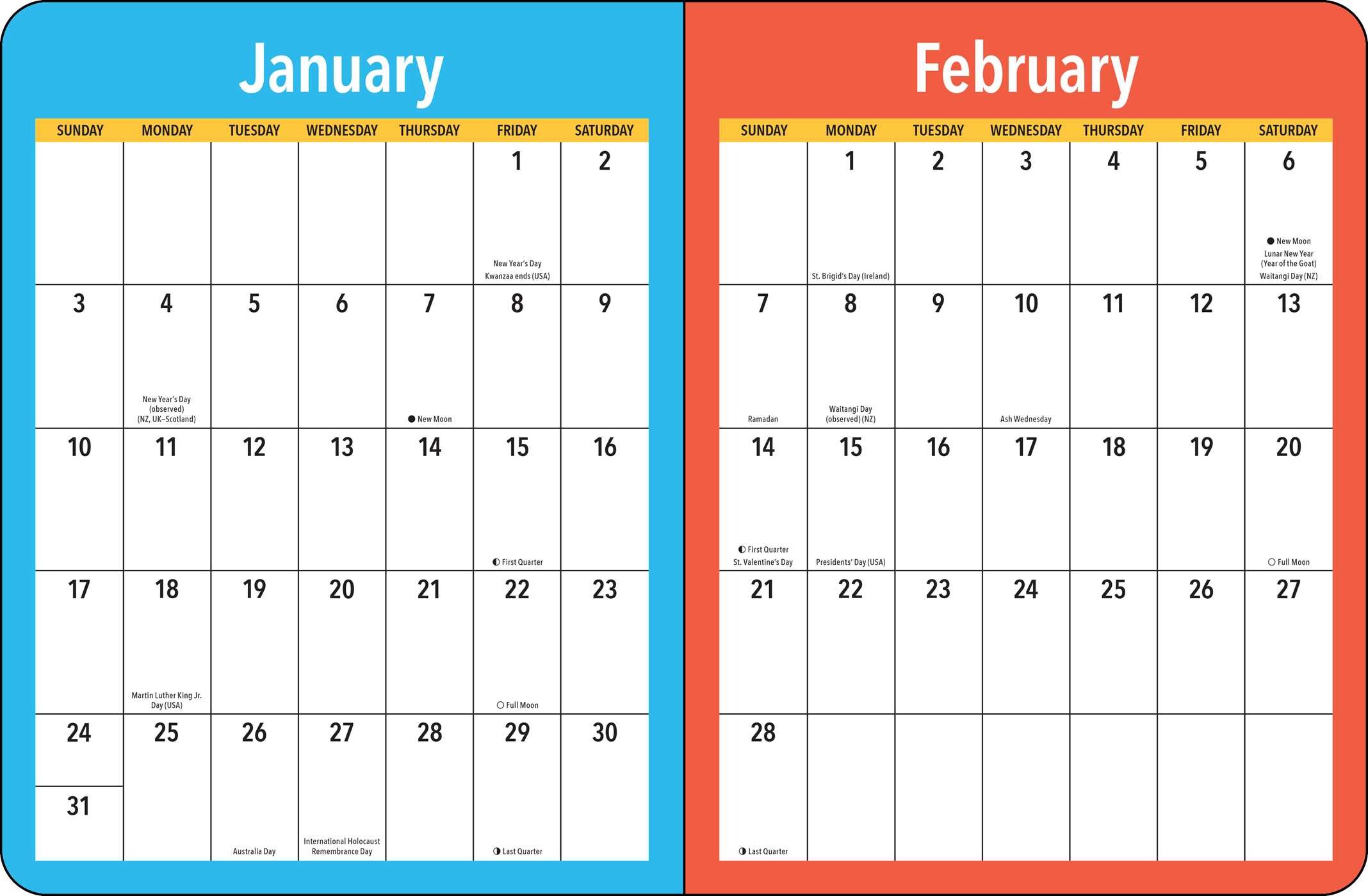 PEANUTS® 2027 Monthly/Weekly Planner Calendar