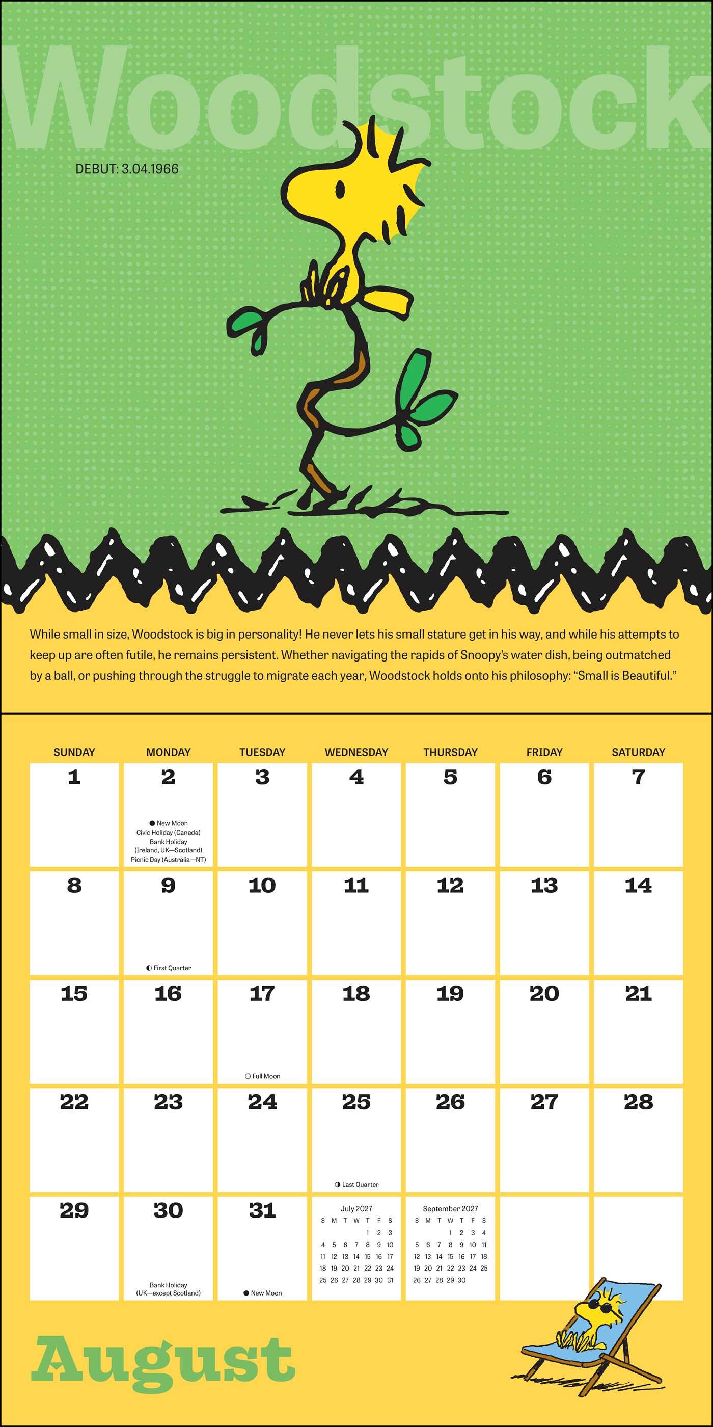 PEANUTS® 2027 Wall Calendar with Clings