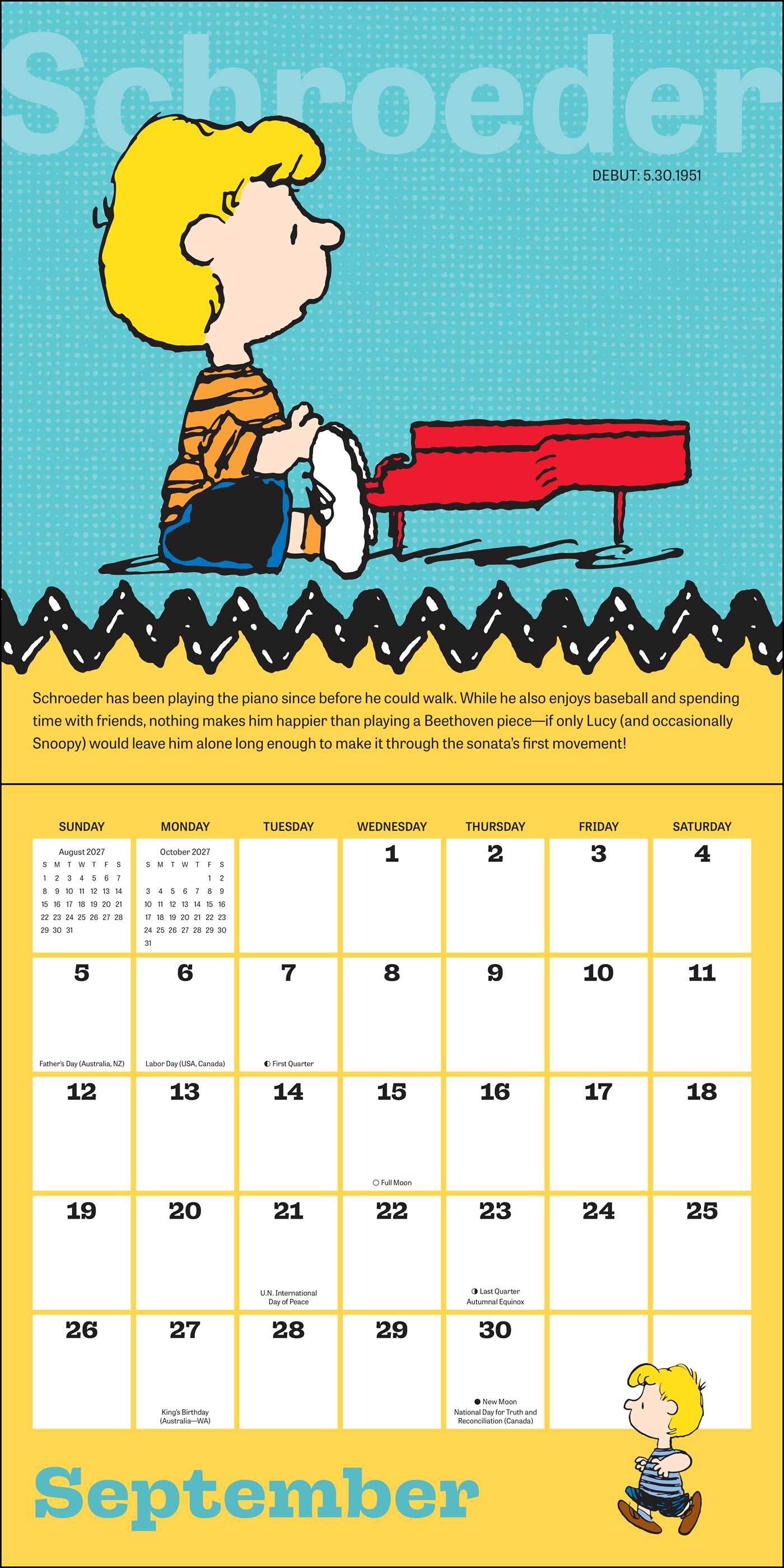 PEANUTS® 2027 Wall Calendar with Clings