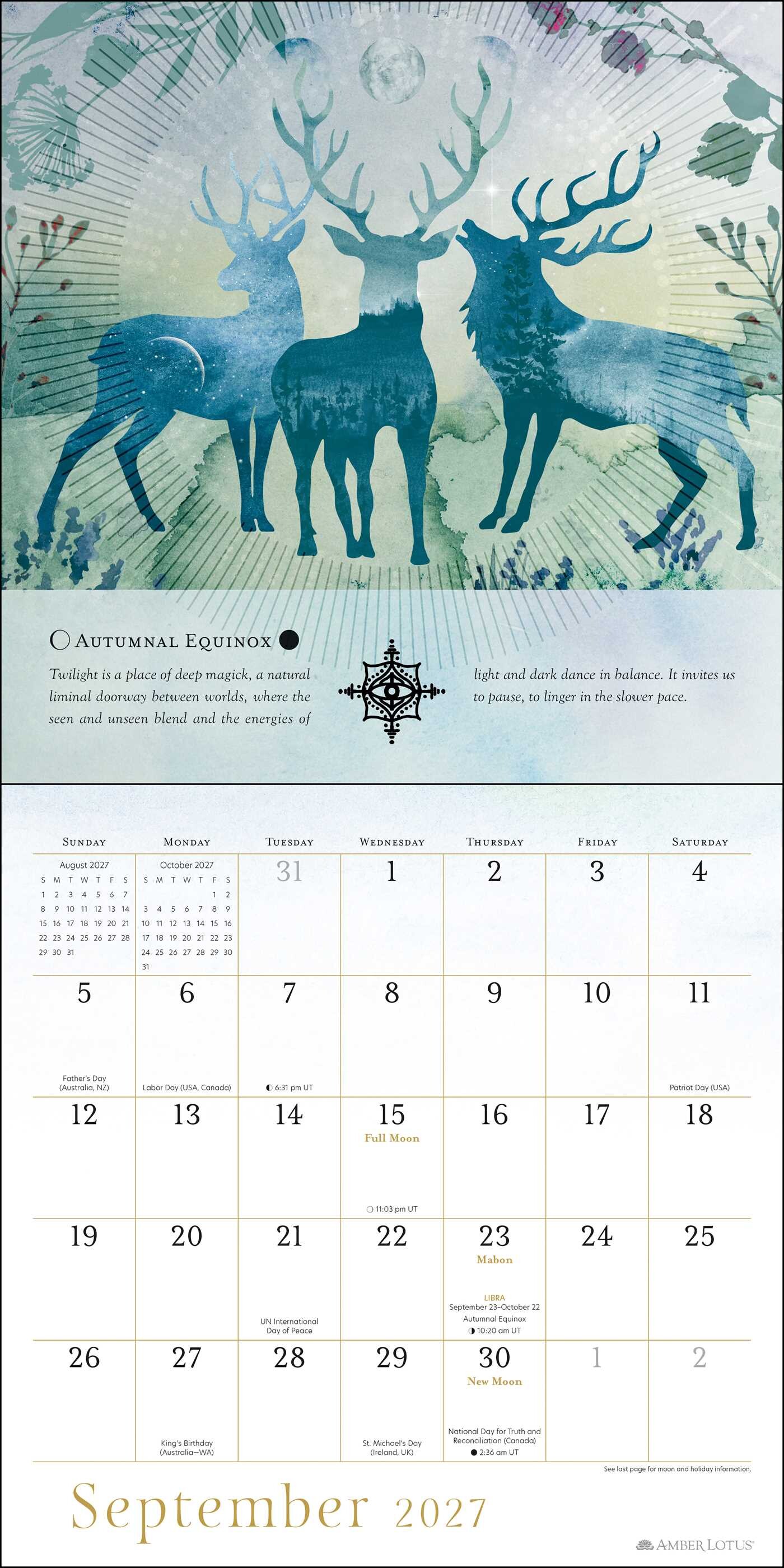 Year of the Witch 2027 Wall Calendar