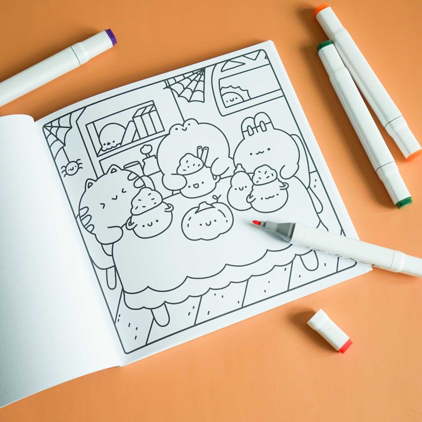 Cute & Cozy Coloring