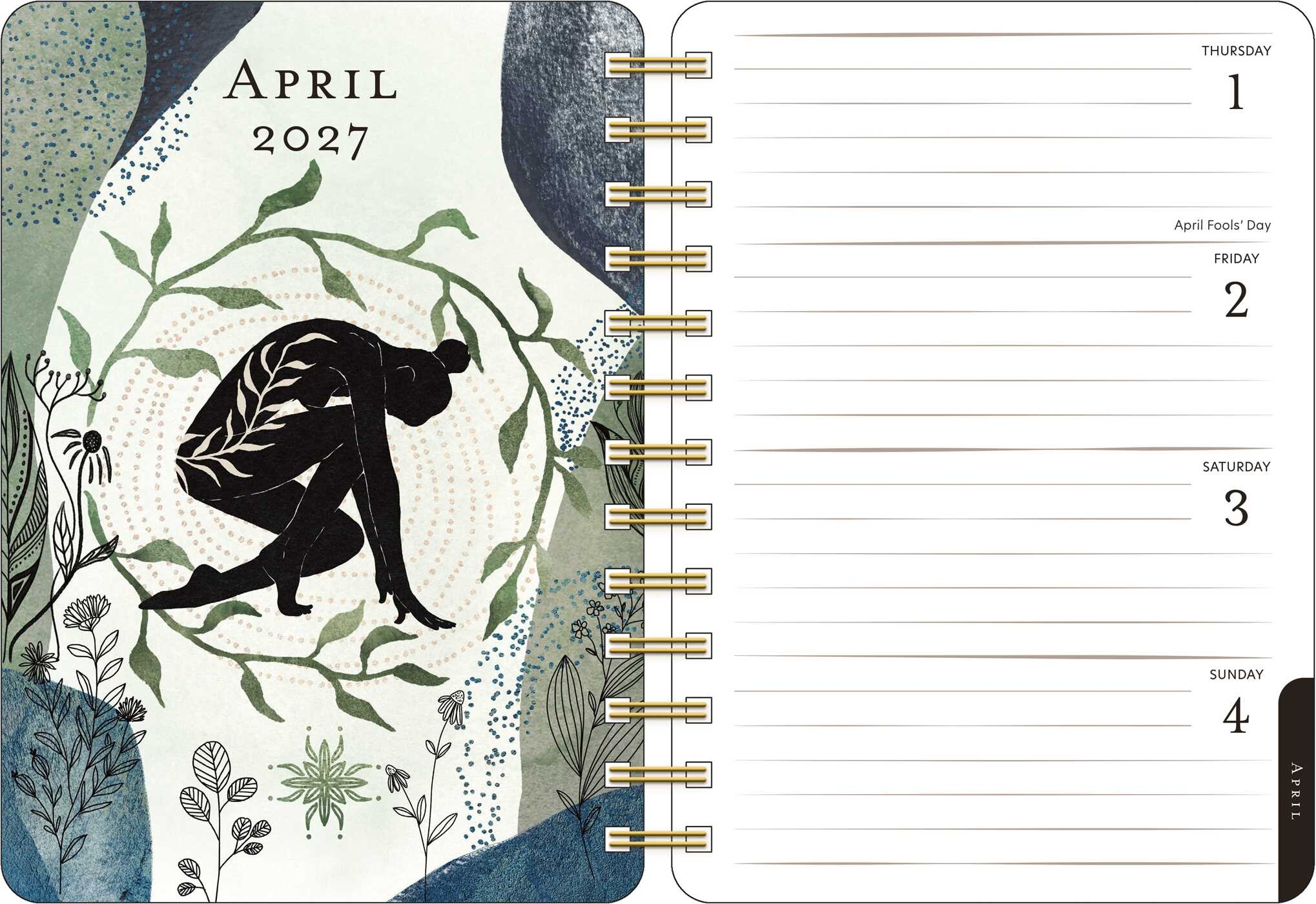 Year of the Witch 2027 Weekly Planner Calendar