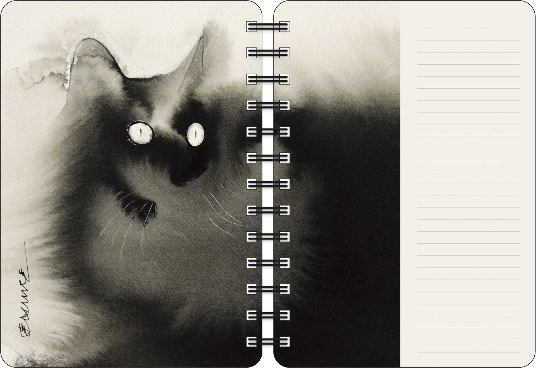 Artful Cat 2027 Weekly Planner Calendar