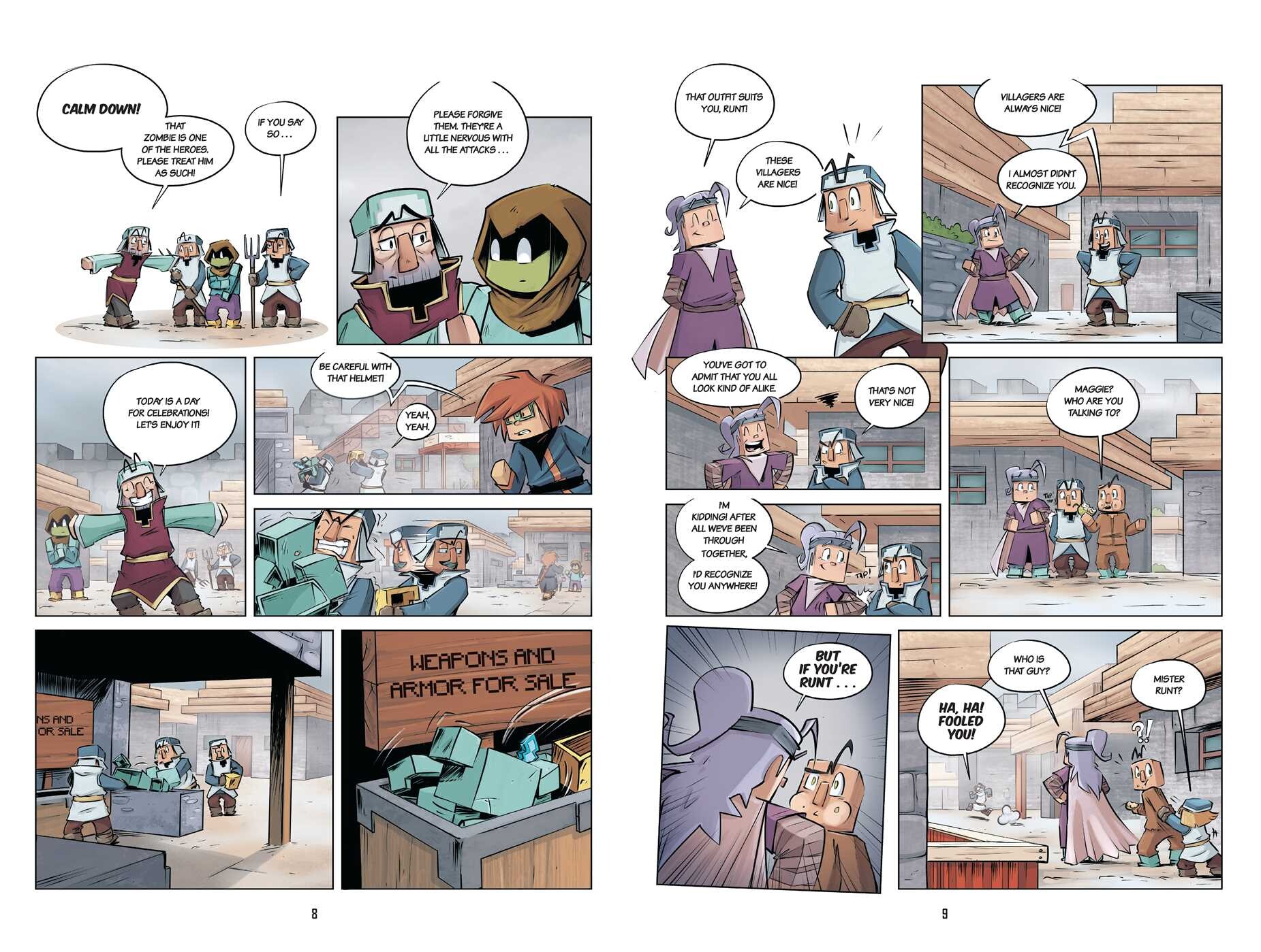 Diary of an 8-Bit Warrior Graphic Novel Mythic Amethyst Box Set