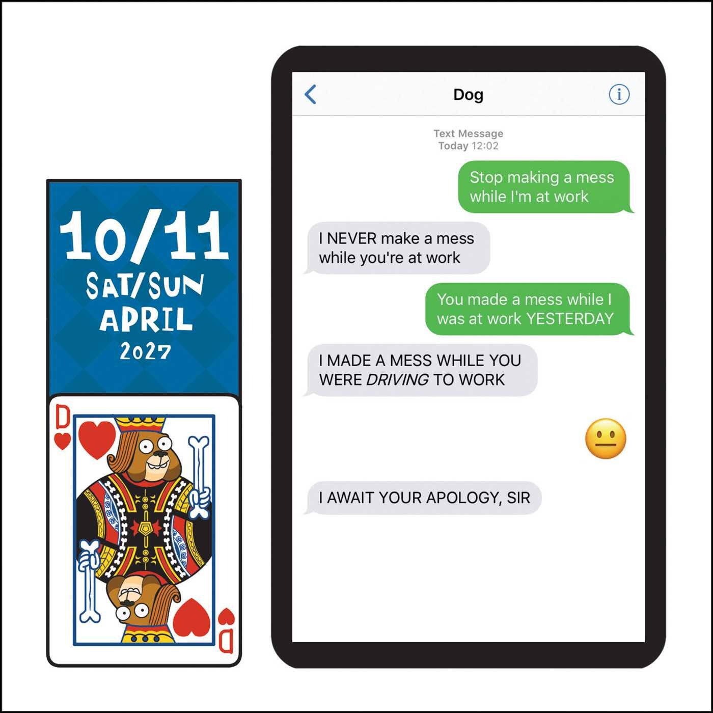 Texts from Dog 2027 Day-to-Day Calendar