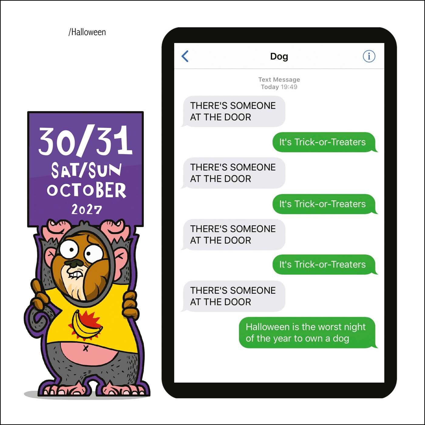 Texts from Dog 2027 Day-to-Day Calendar