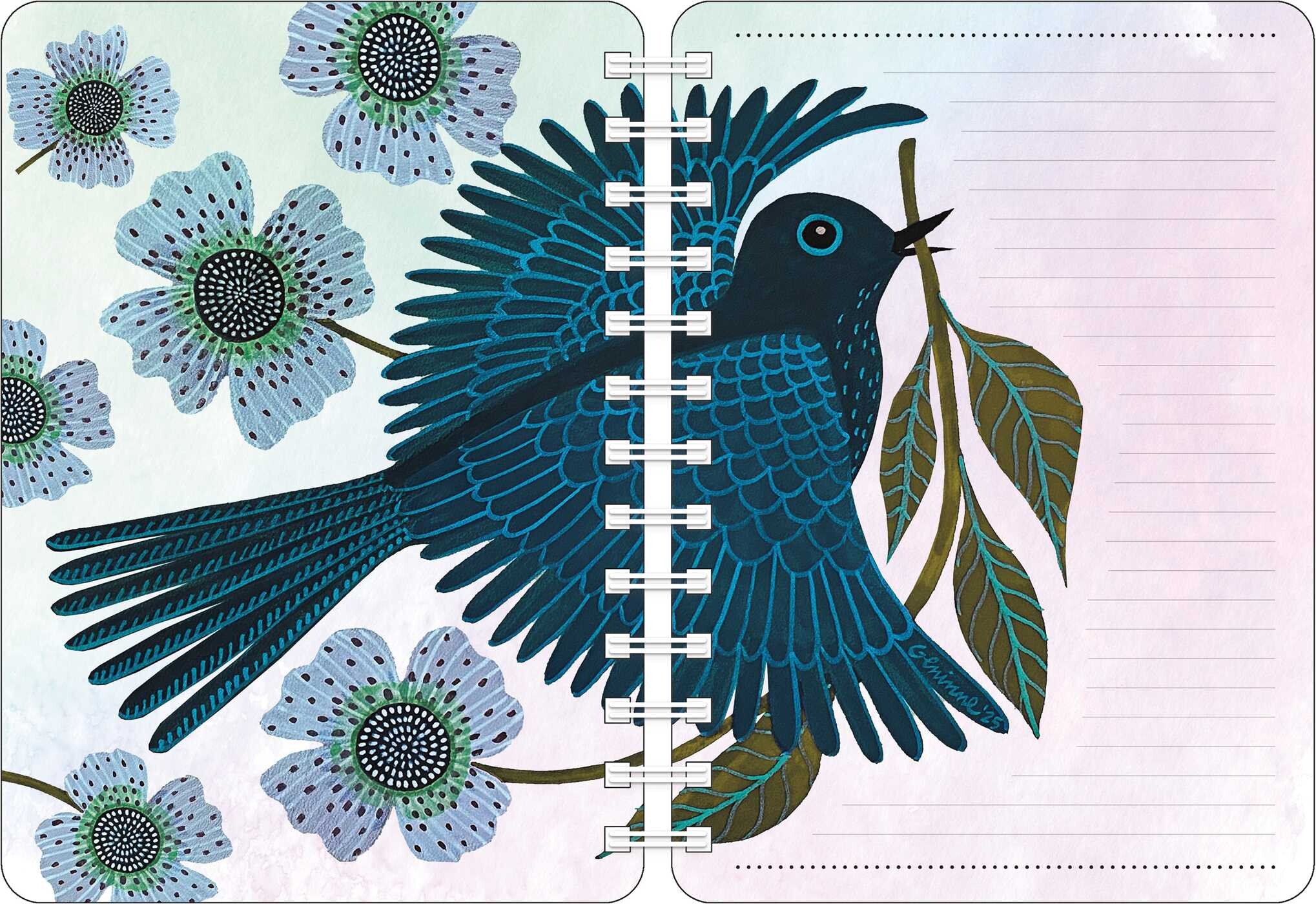 Birds of a Feather 2027 Weekly Planner Calendar